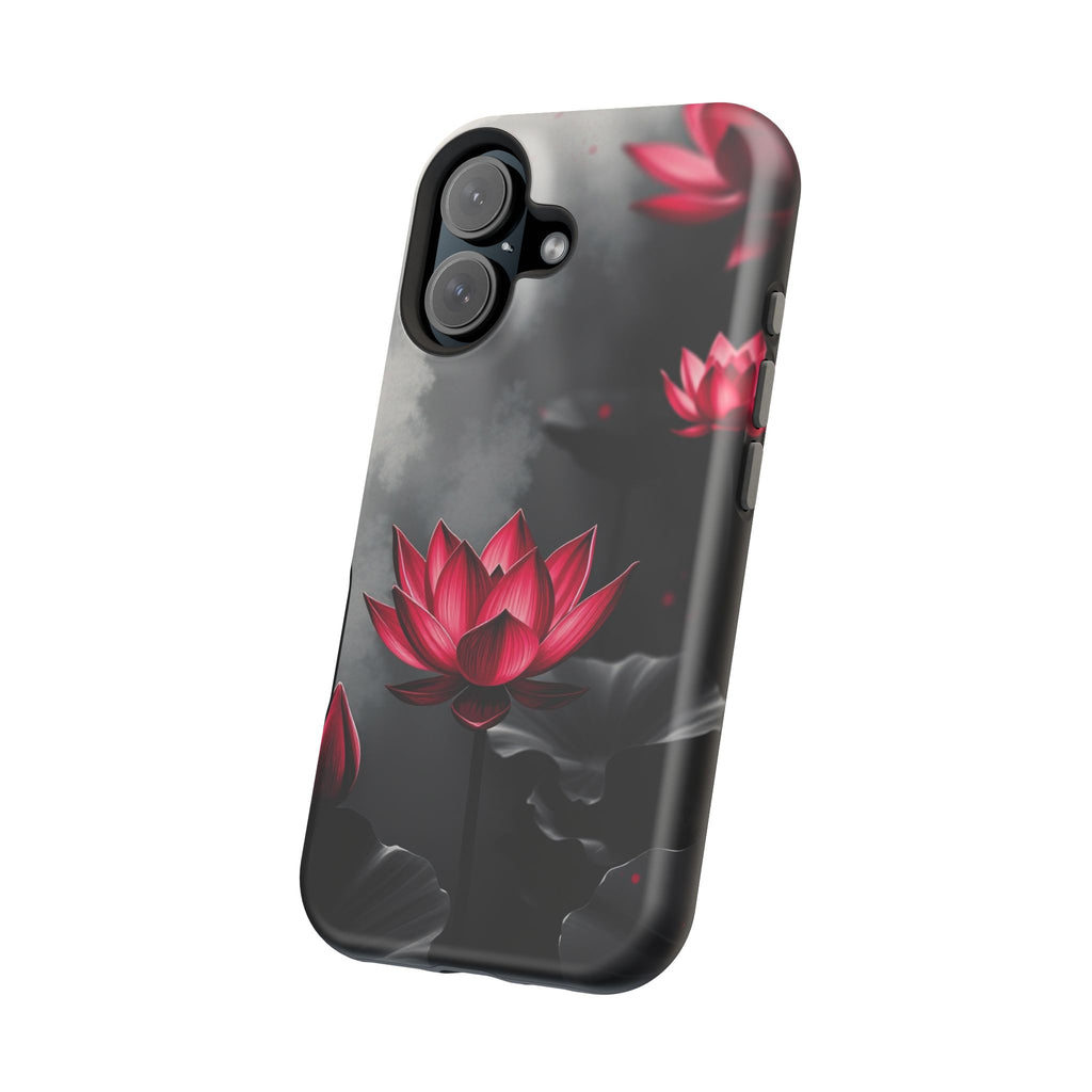 iPhone Lotus Pond Mystic Art 15 Slim Everyday Designer Case · iPhone Case