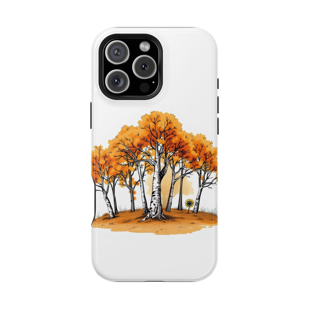 iPhone Dreamy Birch Grove Design Bold Modern Everyday Snap Case · iPhone Case