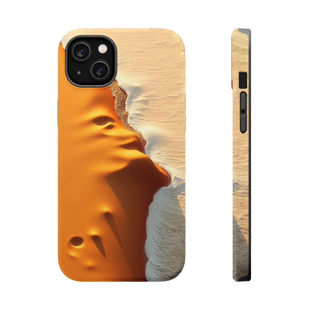 iPhone Shoreline Aerial Gold Foil Luxury Slim Everyday iPhone Designer · iPhone