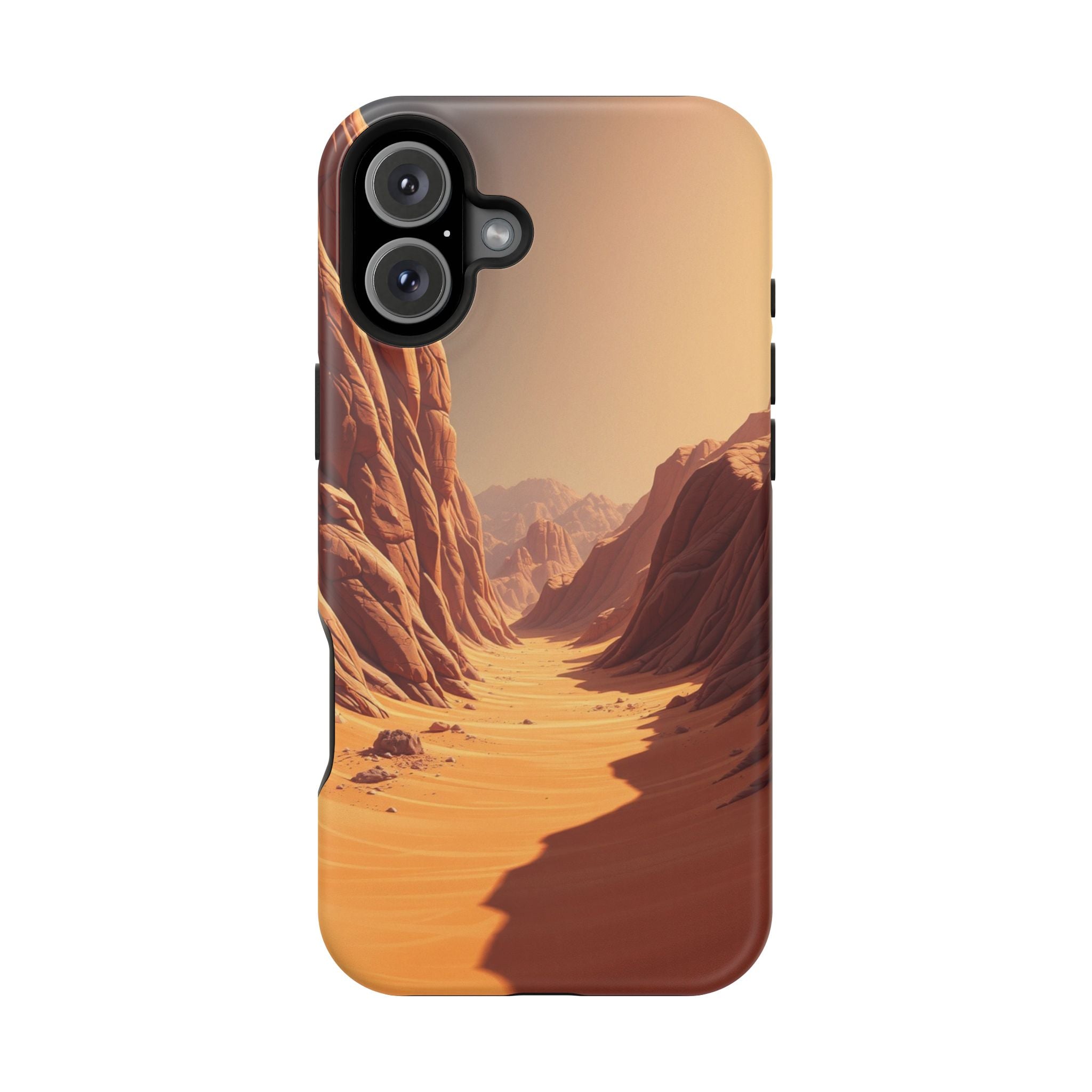 iPhone Burnt Orange And Sand Valley Floor Slim iPhone 20 Everyday · iPhone Case