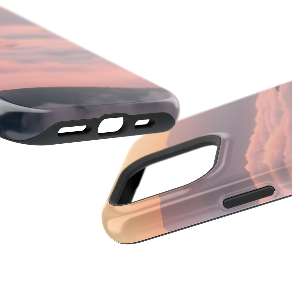 iPhone Fog Rolling Over Hills Grunge Distressed Soft iPhone Finish · iPhone Case