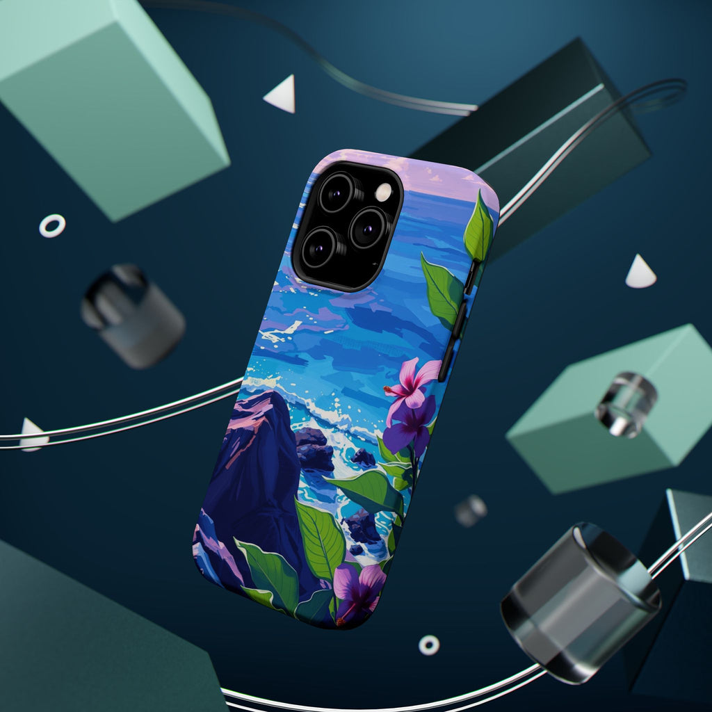 iPhone Hibiscus Coast Enchanted Art Slim Everyday Designer Case · iPhone Case