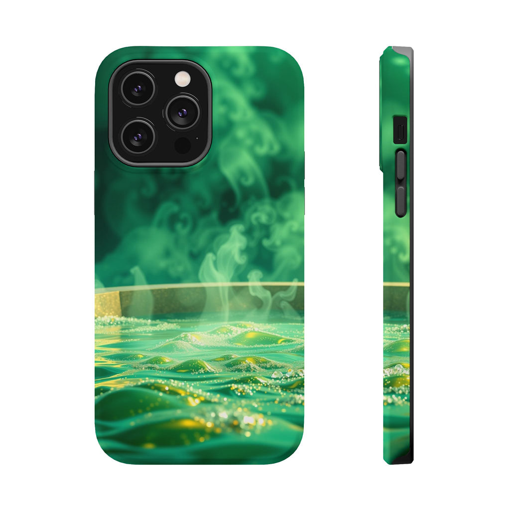 iPhone Hot Spring Steam Cinematic Art Slim Everyday Designer Case · iPhone Case
