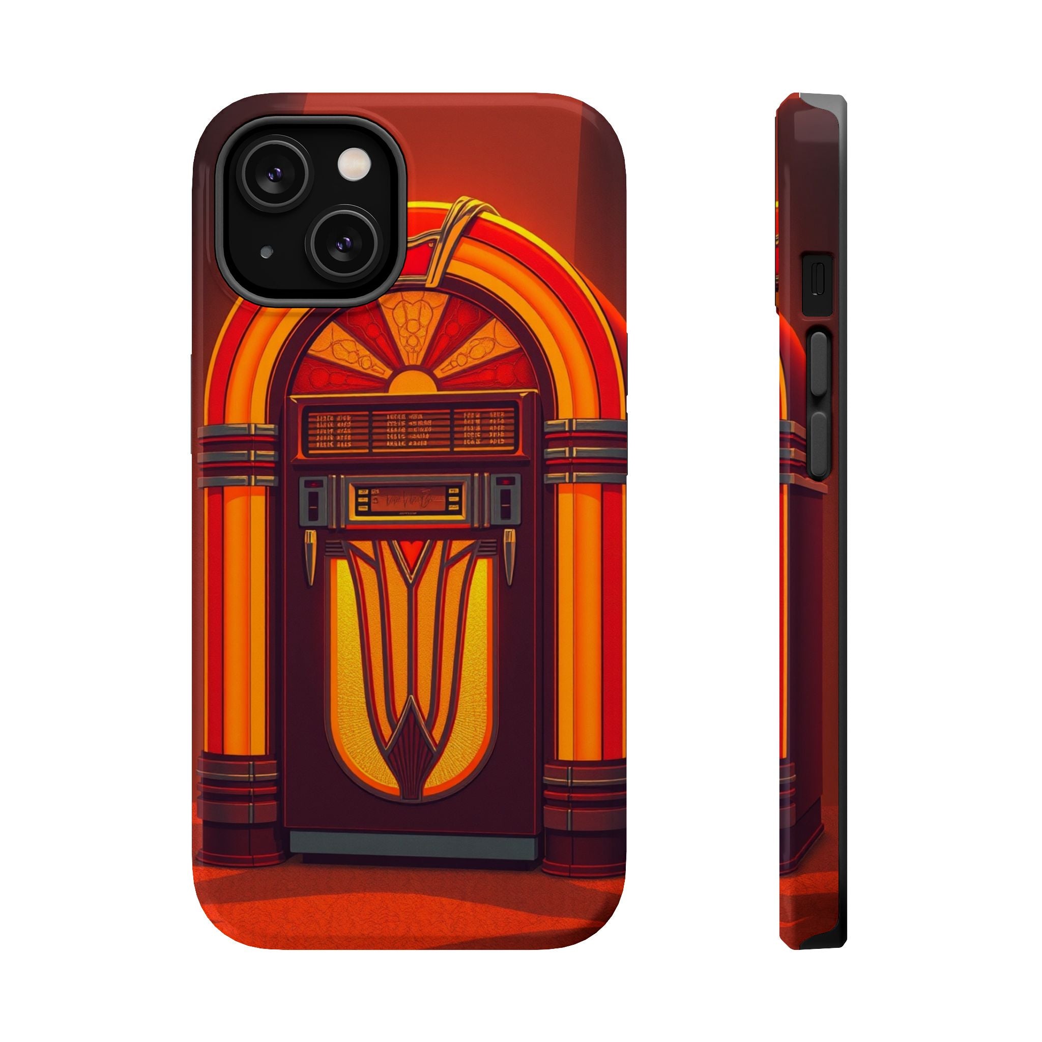 iPhone Jukebox Glow Pop Art Bold Bold Modern Everyday Snap Case · iPhone Case