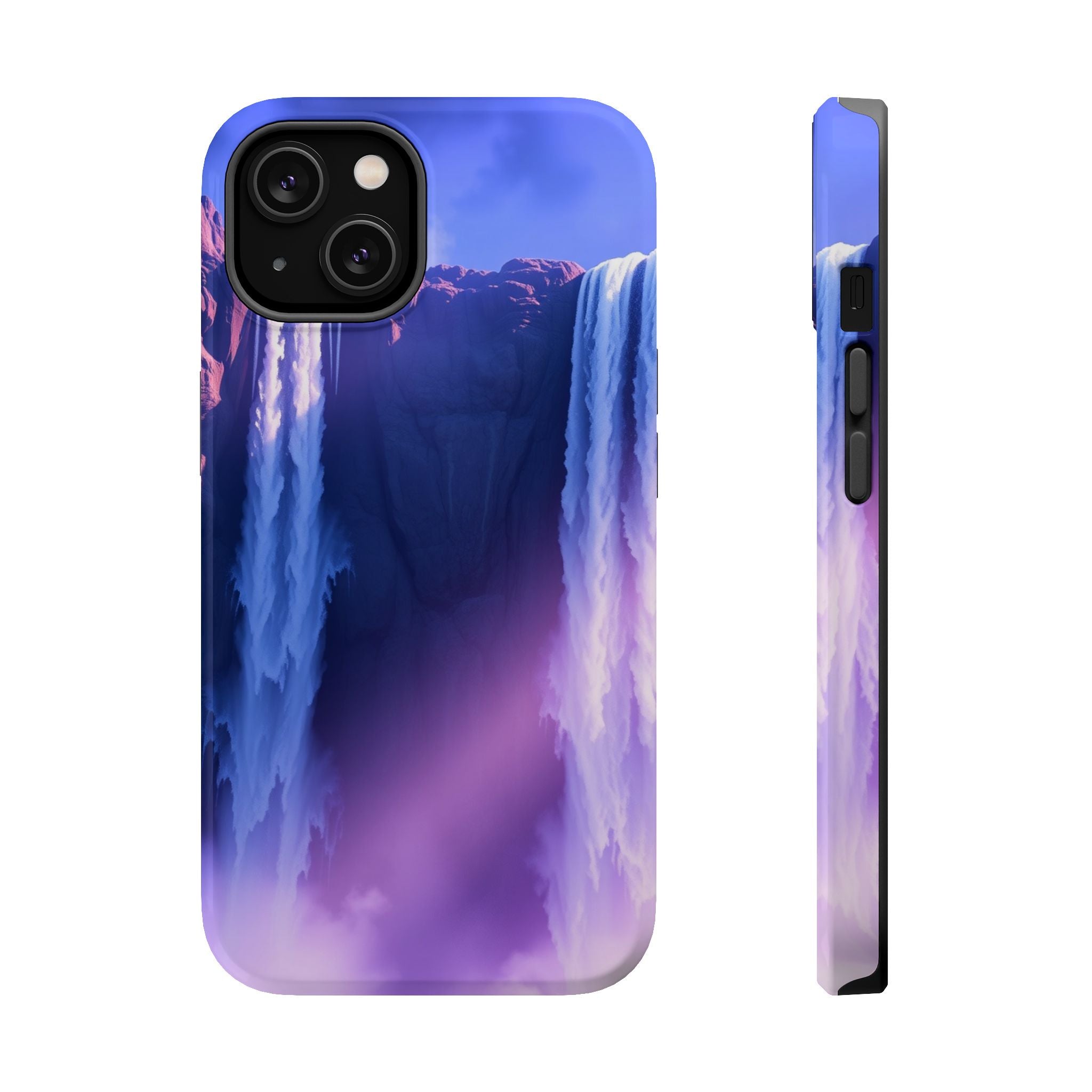 iPhone Waterfall Mist Bold Art Slim Everyday Designer Case · iPhone Case