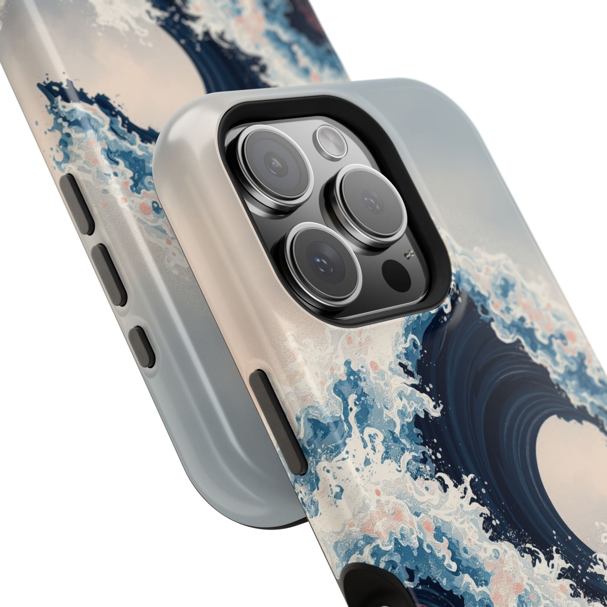 iPhone Ocean Wave Crash Grunge Distressed Slim iPhone Everyday Designer · iPhone