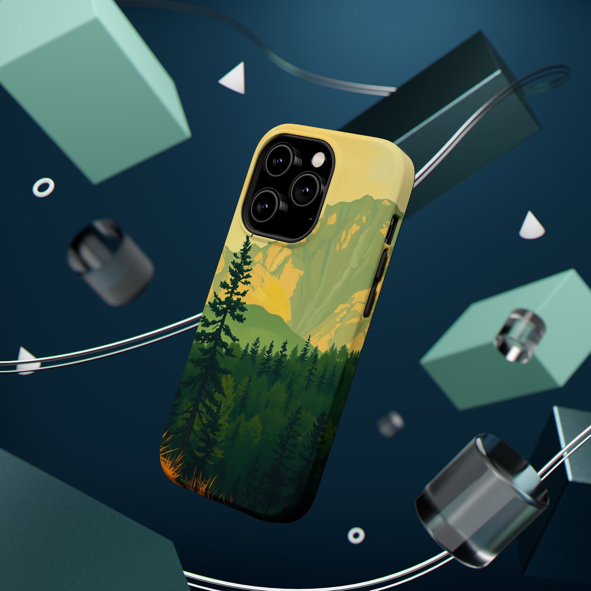 iPhone Pine Ridge Oil Painting Impressionist Slim iPhone Everyday · iPhone Case