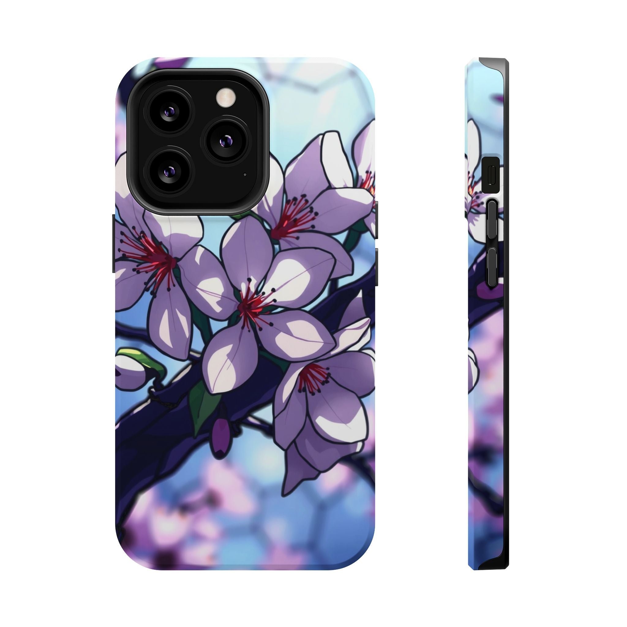 iPhone Dreamy Cherry Blossom Design Slim Everyday Designer Case · iPhone Case
