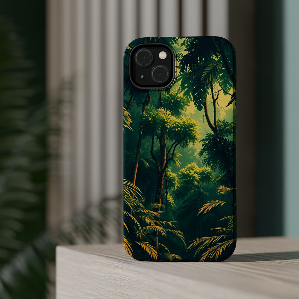 iPhone Rainforest Canopy Vintage Retro Poster Slim iPhone Everyday · iPhone Case