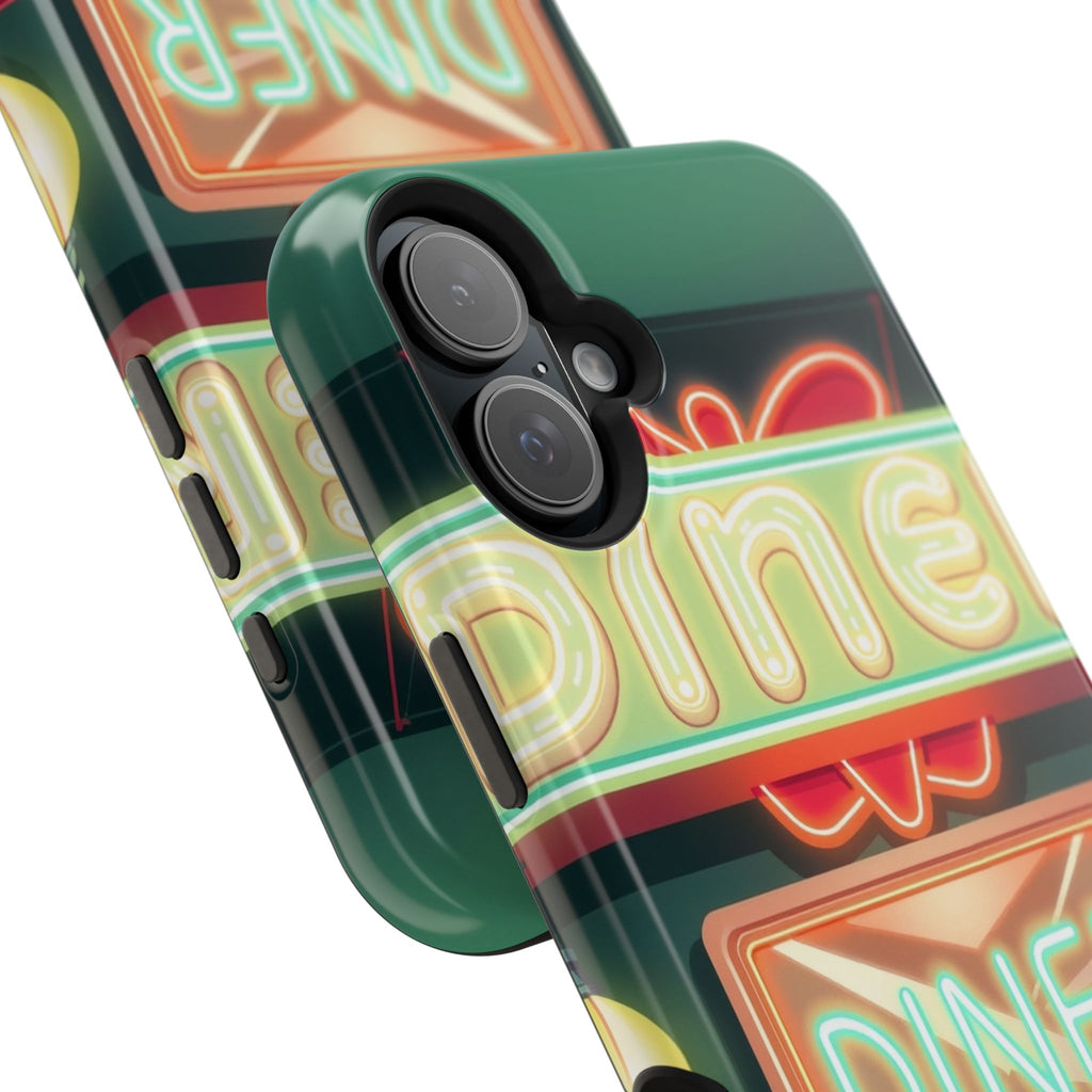 iPhone Neon Diner Sign Mystic Art Bold Modern Everyday Snap Case · iPhone Case