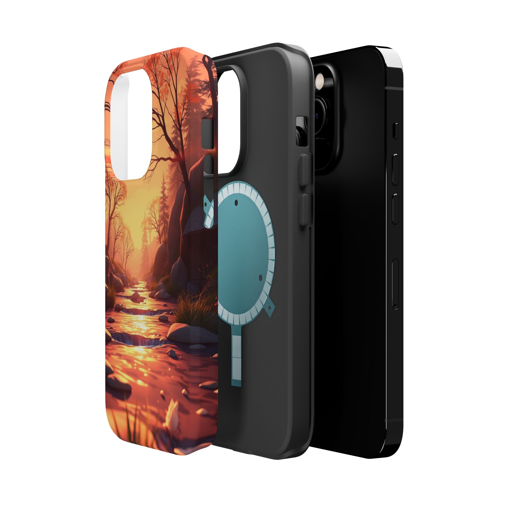 iPhone Spring Creek Mystic Art Slim Everyday Designer Case · iPhone Case