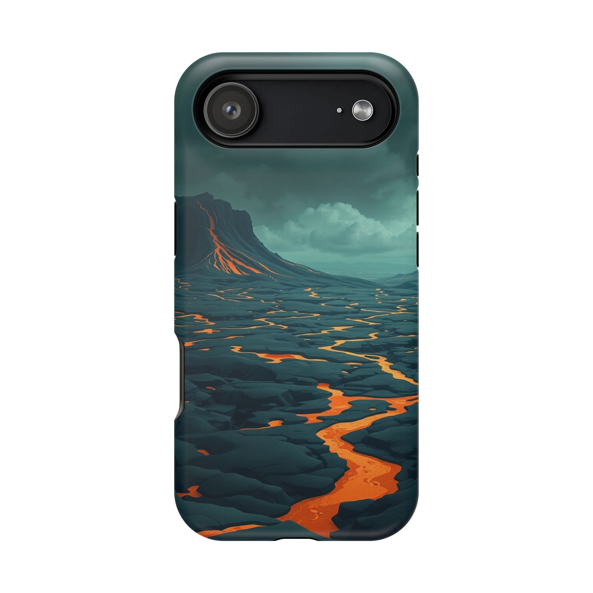 iPhone Radiant Lava Field Design 18 Slim Everyday Designer Case · iPhone Case