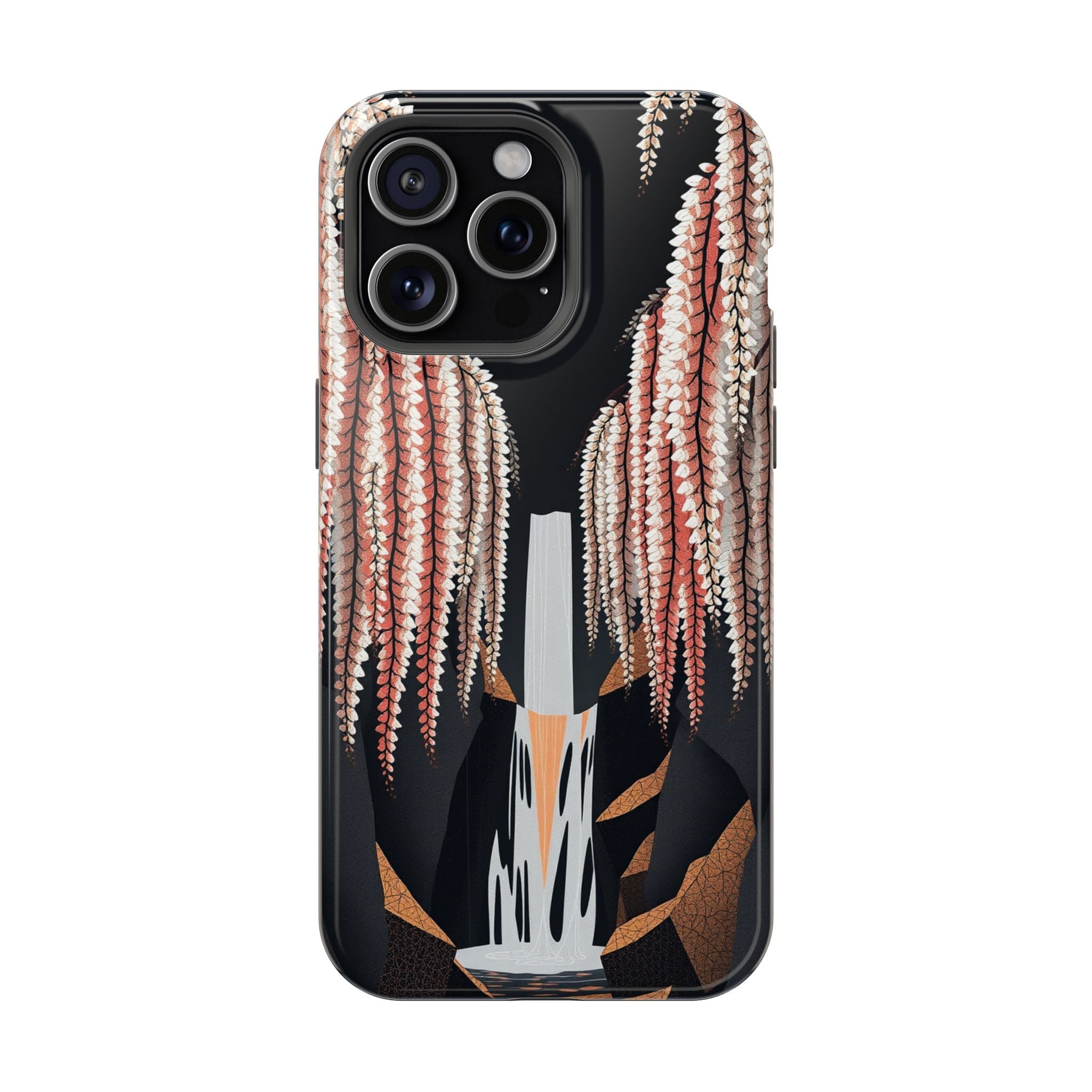 iPhone Earthy Wisteria Cascade Design Slim Everyday iPhone 10 Designer · iPhone