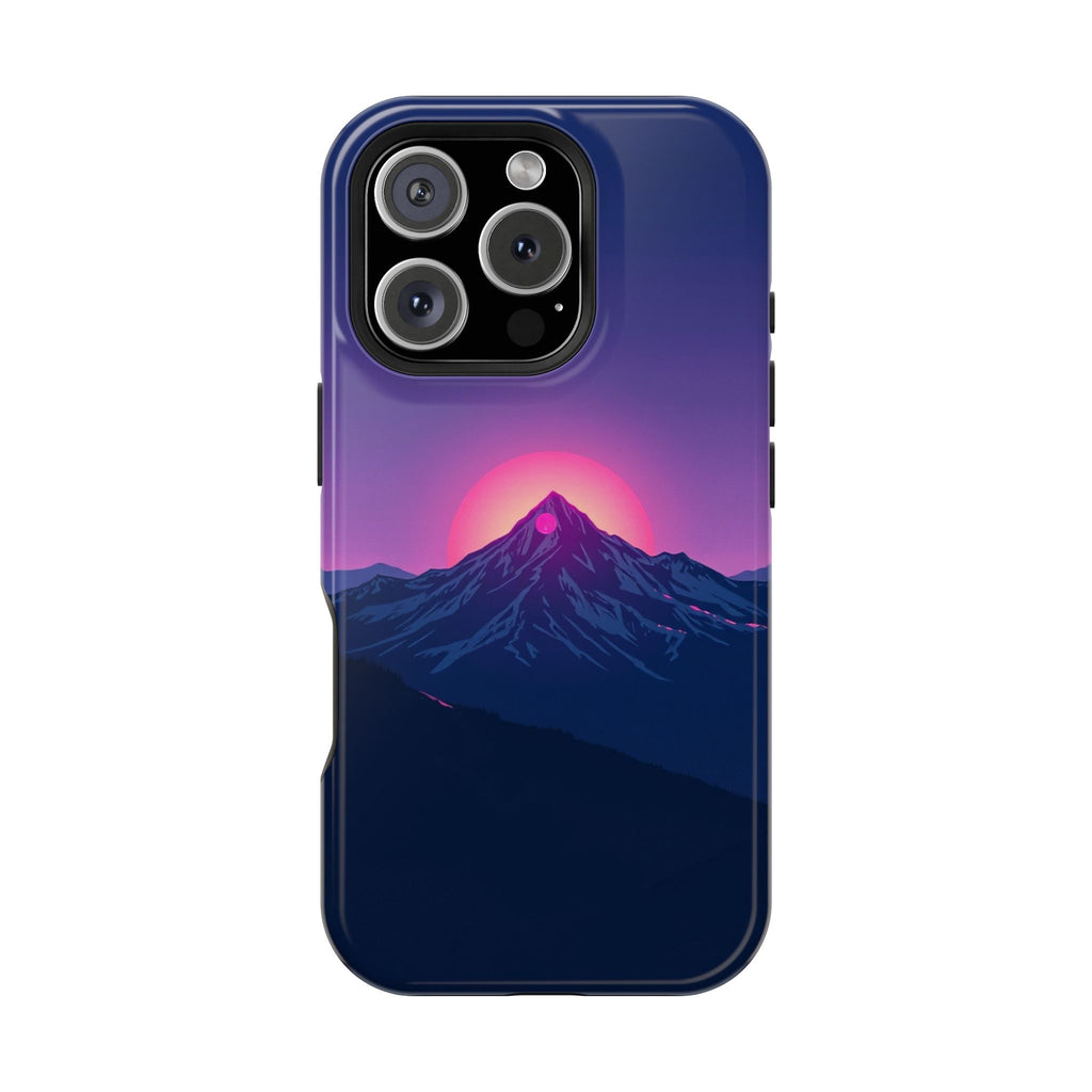 iPhone Mountain at Sunrise Electric Art Slim Everyday iPhone 15 · iPhone Case