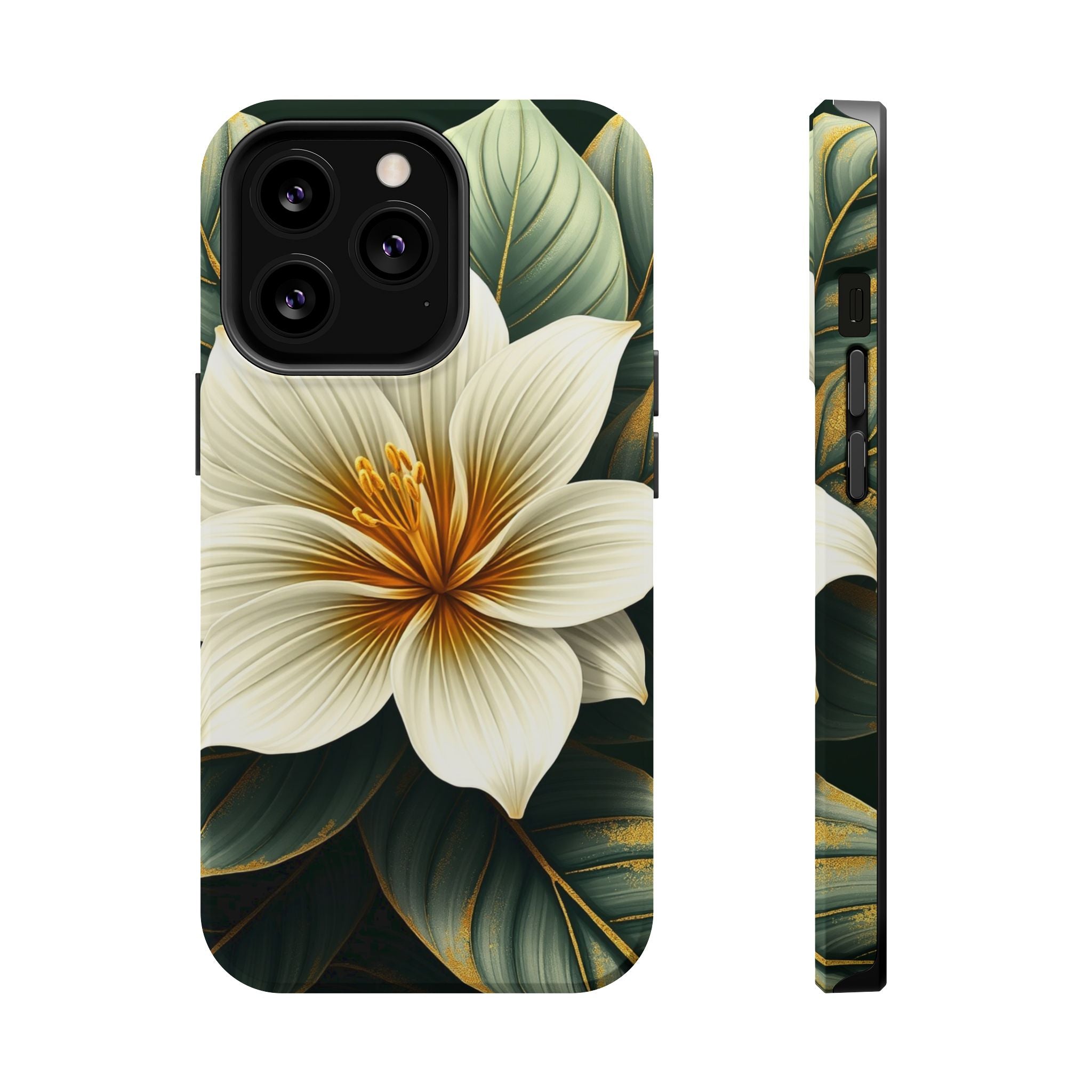 iPhone Radiant Tropical Bloom Design Slim Everyday Designer Case · iPhone Case