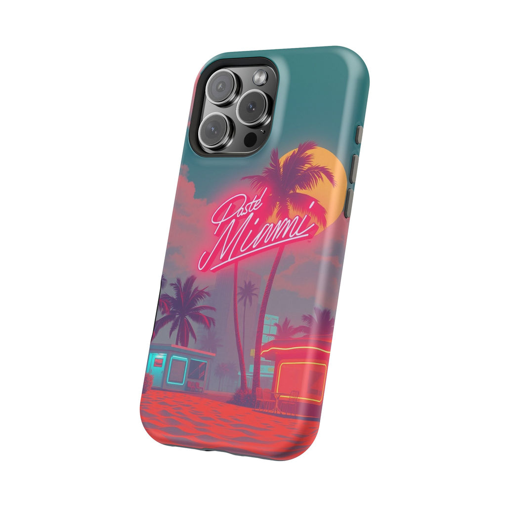 iPhone 1980s Pastel Miami Enchanted Art Slim Everyday Designer Case · iPhone Cas