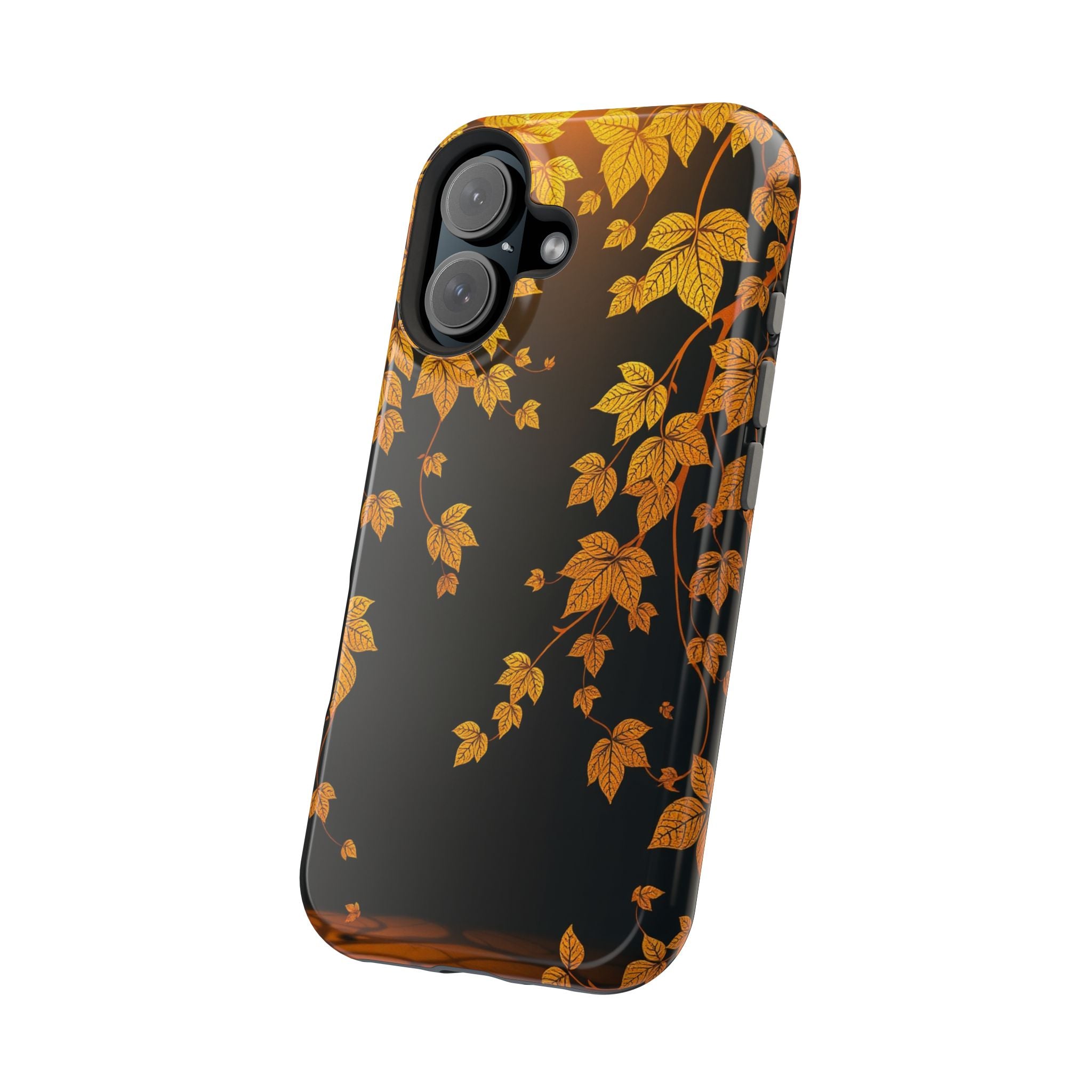 iPhone Mustard And Rust Art Nouveau Vine Slim Everyday iPhone 14 · iPhone Case
