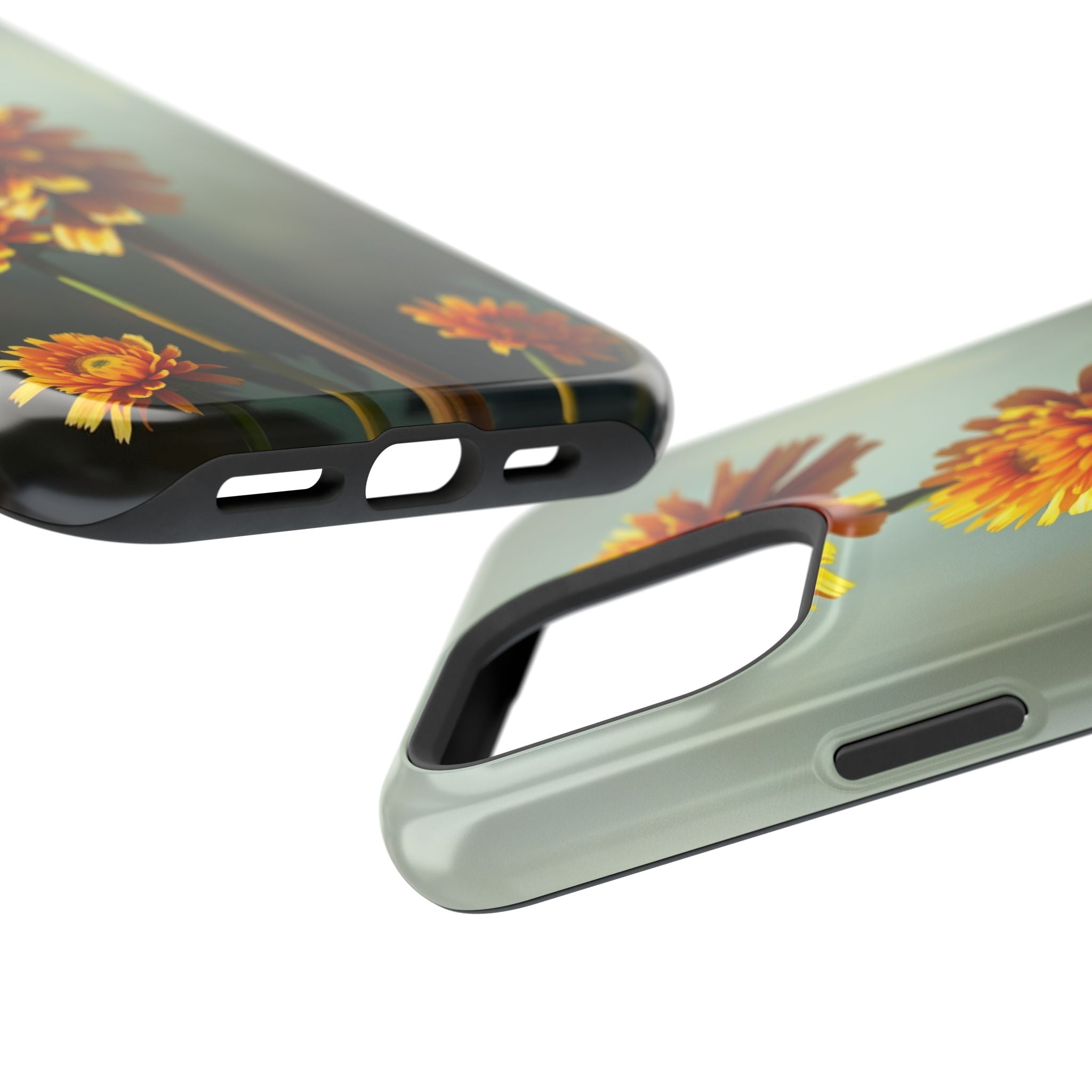 iPhone Ranunculus Stack Electric Art Slim Everyday Designer Case · iPhone Case