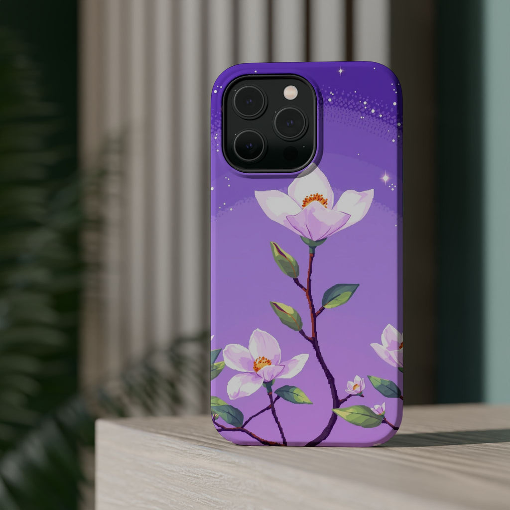 iPhone Magnolia Dream Enchanted Art Slim Everyday Designer Case · iPhone Case