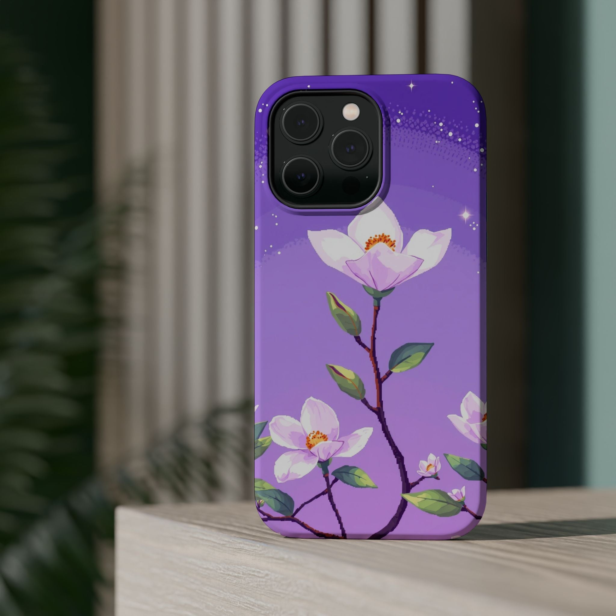 iPhone Magnolia Dream Enchanted Art Slim Everyday Designer Case · iPhone Case