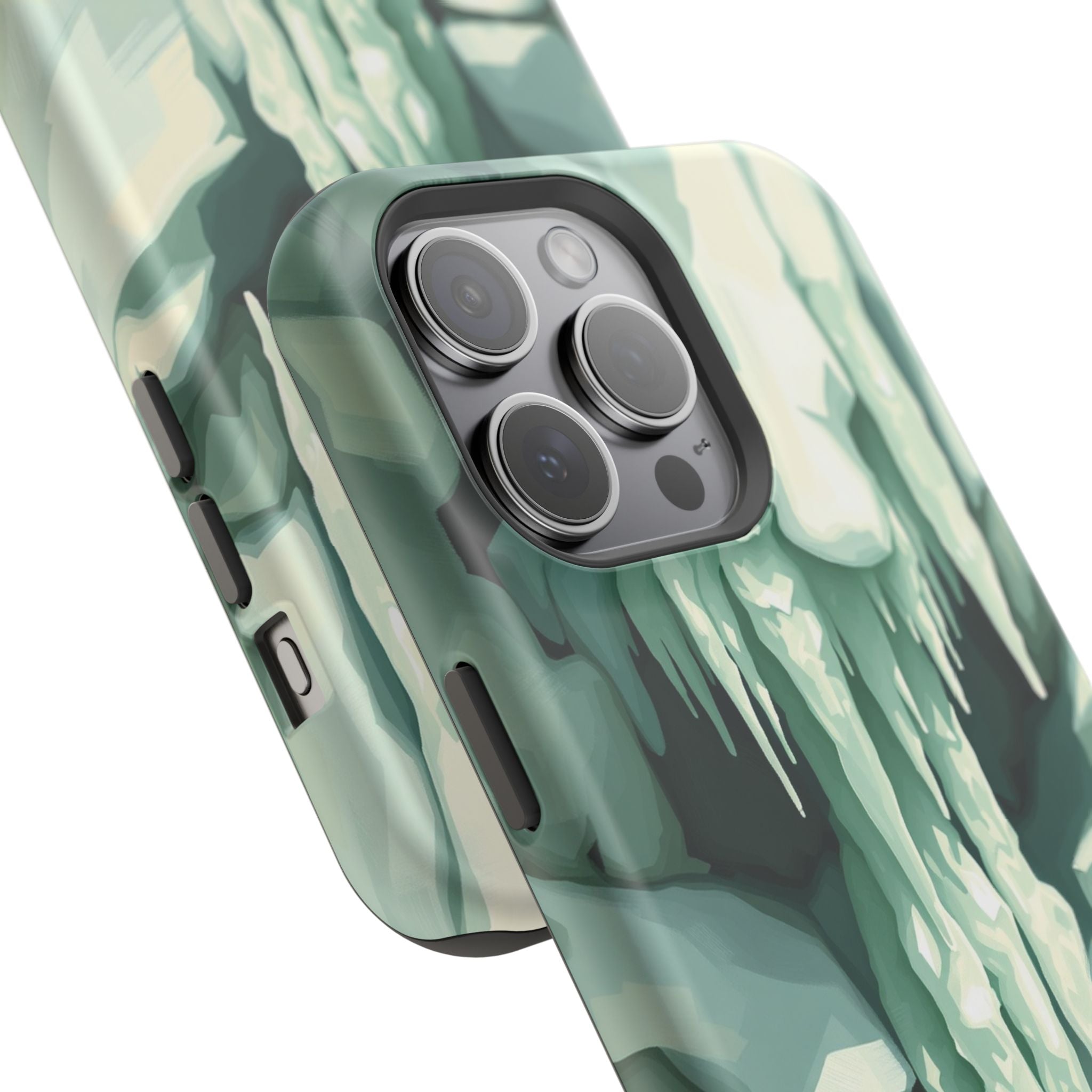 iPhone Earthy Icicle Formation Design Slim Everyday Designer Case · iPhone Case