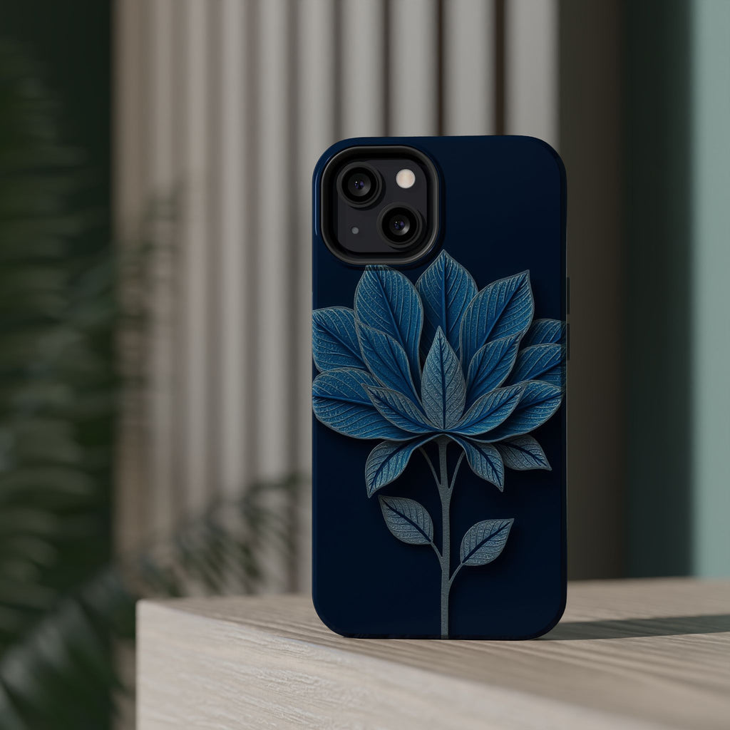 iPhone Night Bloomer Paper Cut Art Bold Modern Everyday Snap Case · iPhone Case