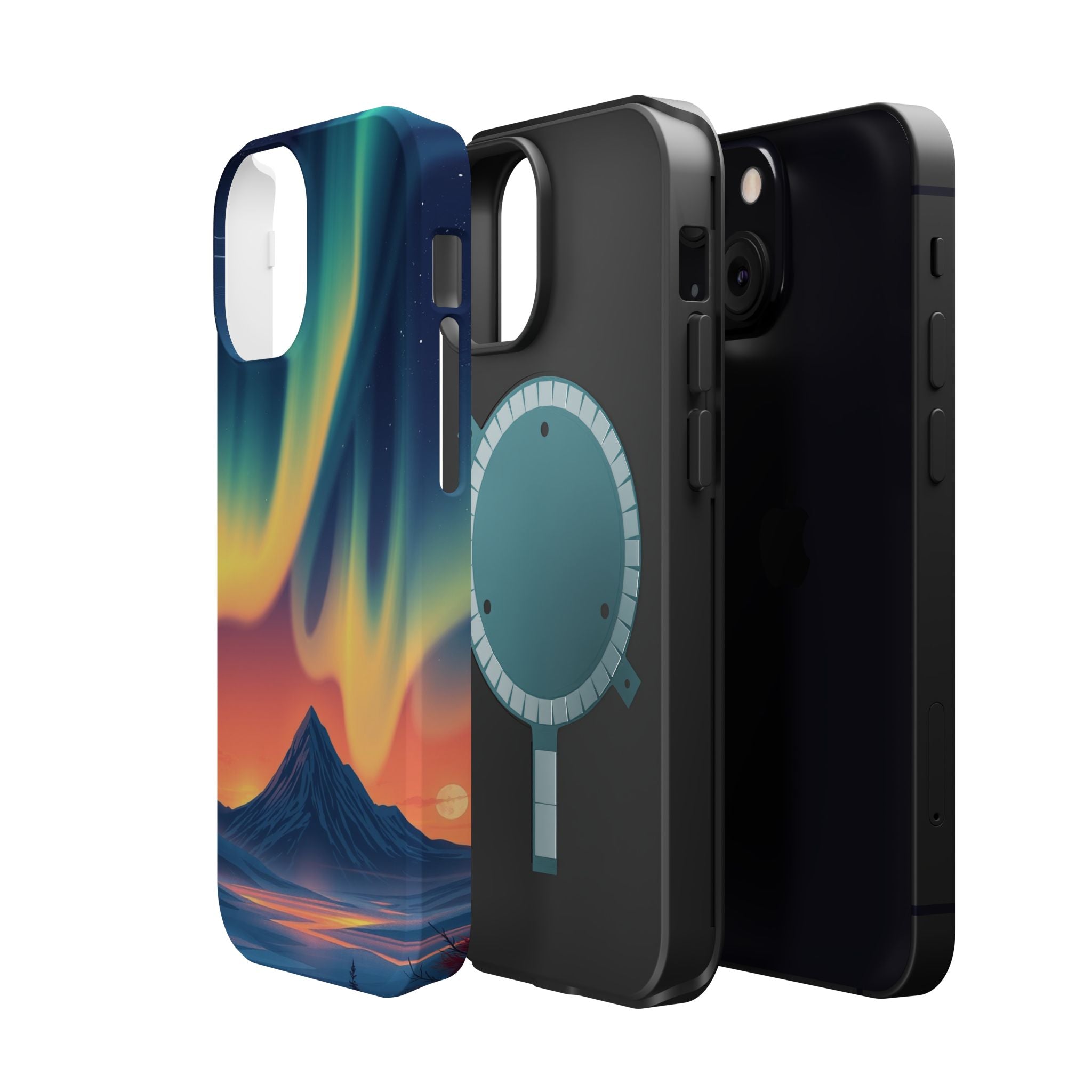 iPhone Northern Lights Dreamy Ethereal Slim Everyday Designer Case · iPhone Case