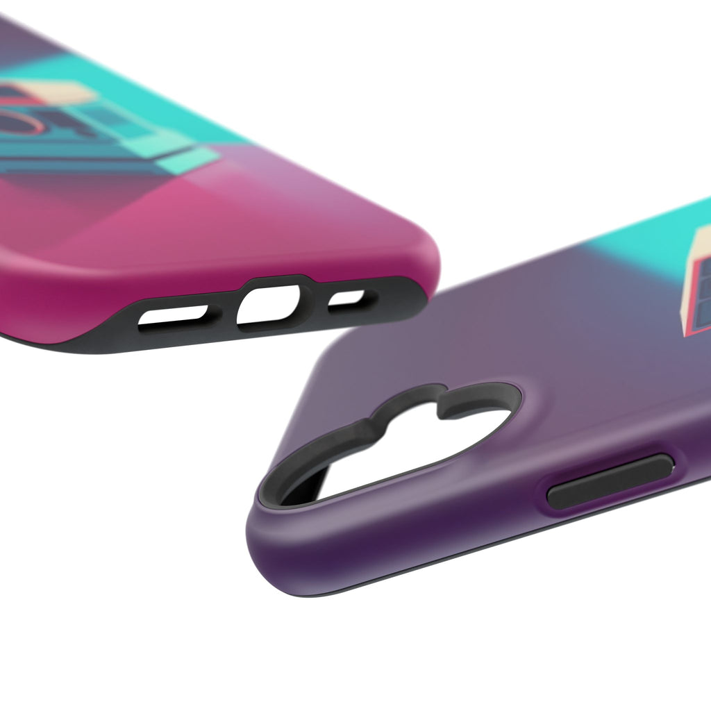 iPhone Polaroid Stack Memory Pop Art Bold Slim Everyday Designer Case · iPhone C