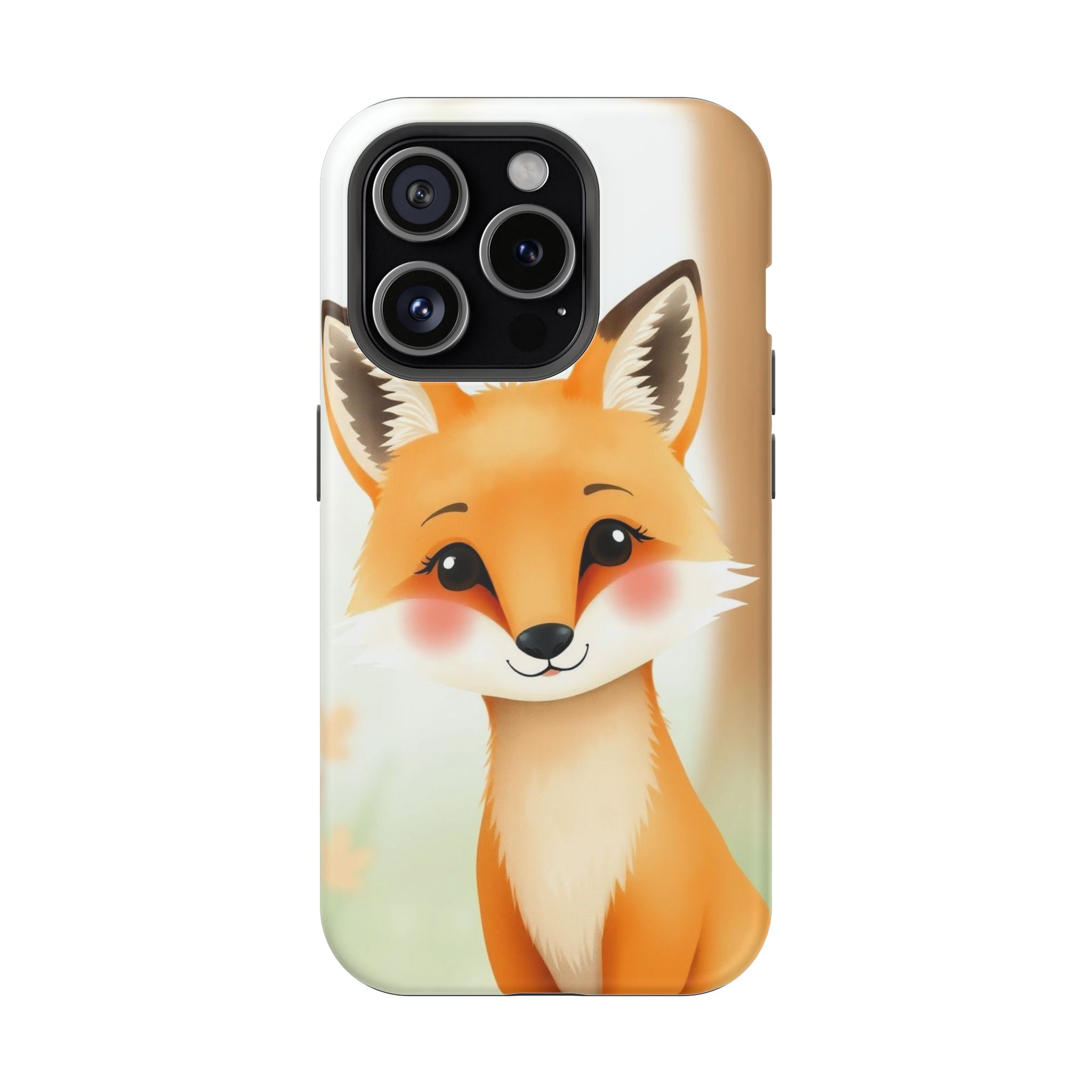 iPhone Watercolor Fox Portrait Kids Fun iPhone Phone Case Gift Slim · iPhone Cas