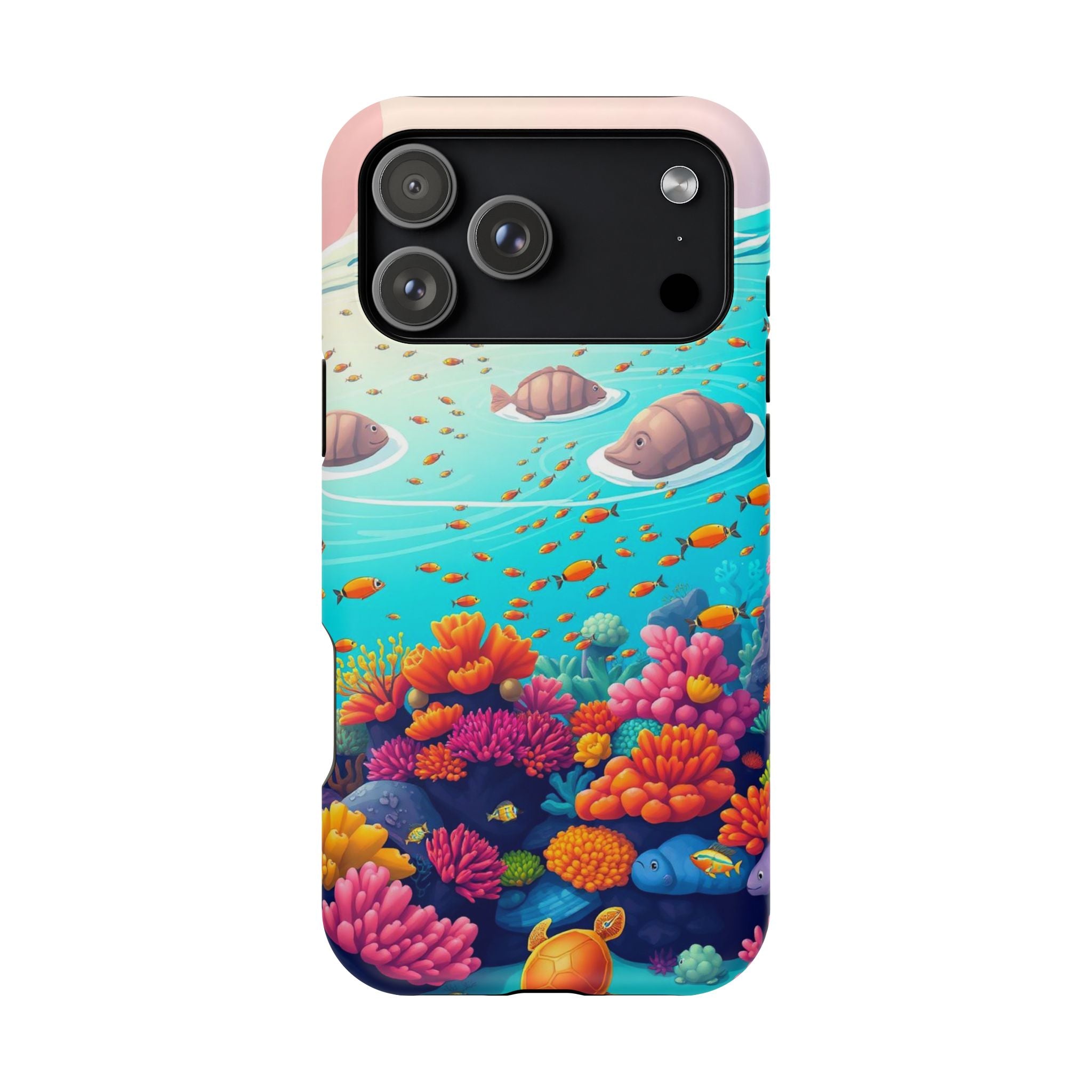 iPhone Coral Reef Panorama Kids Fun Phone Case Gift Slim Snap Case · iPhone Case
