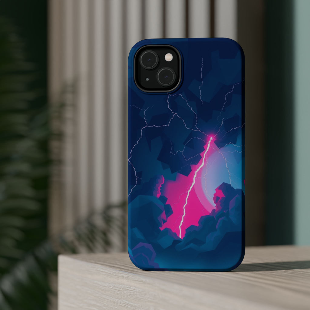 iPhone Thunderstorm Sky Abstract Geometric Slim iPhone Everyday · iPhone Case