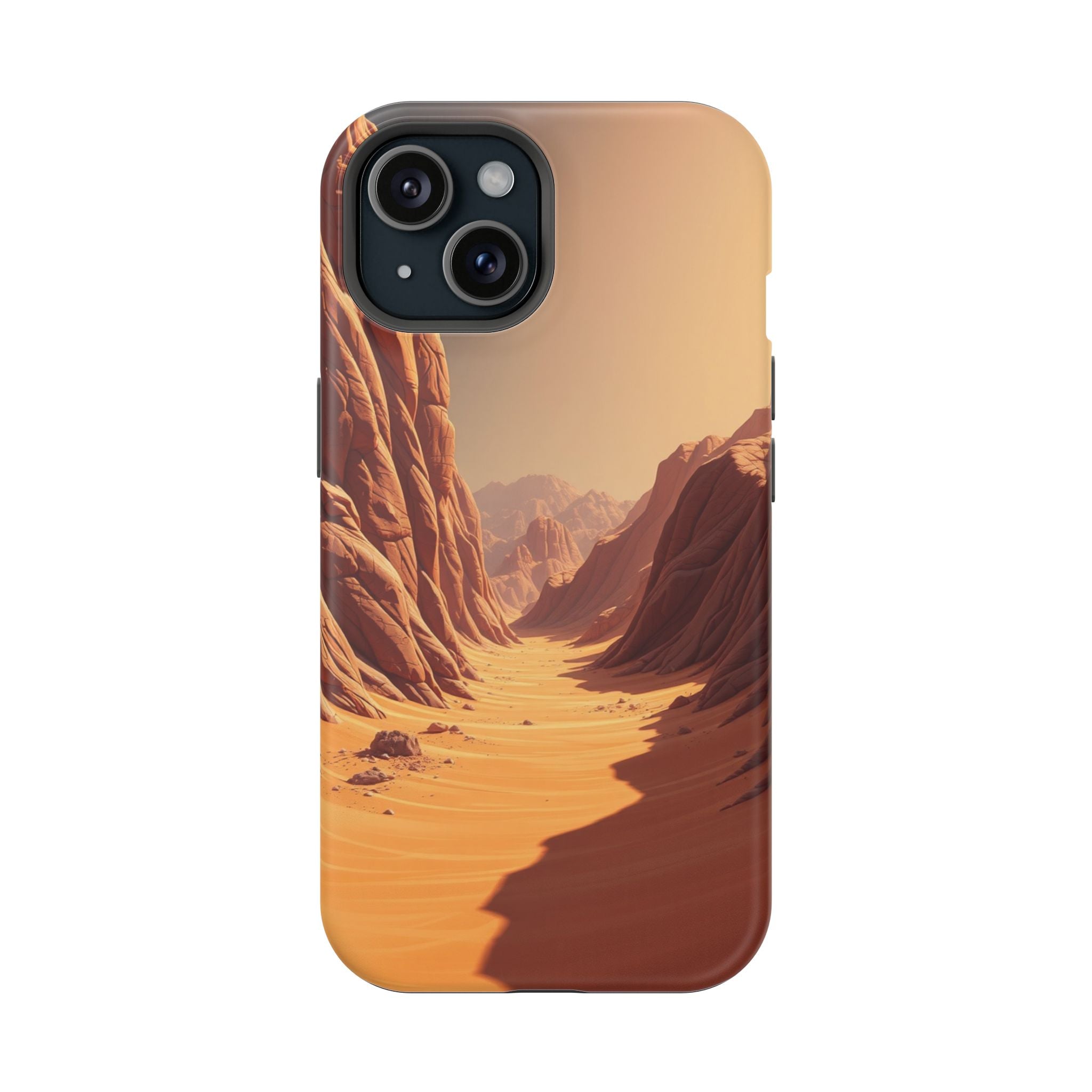 iPhone Burnt Orange And Sand Valley Floor Slim iPhone 20 Everyday · iPhone Case