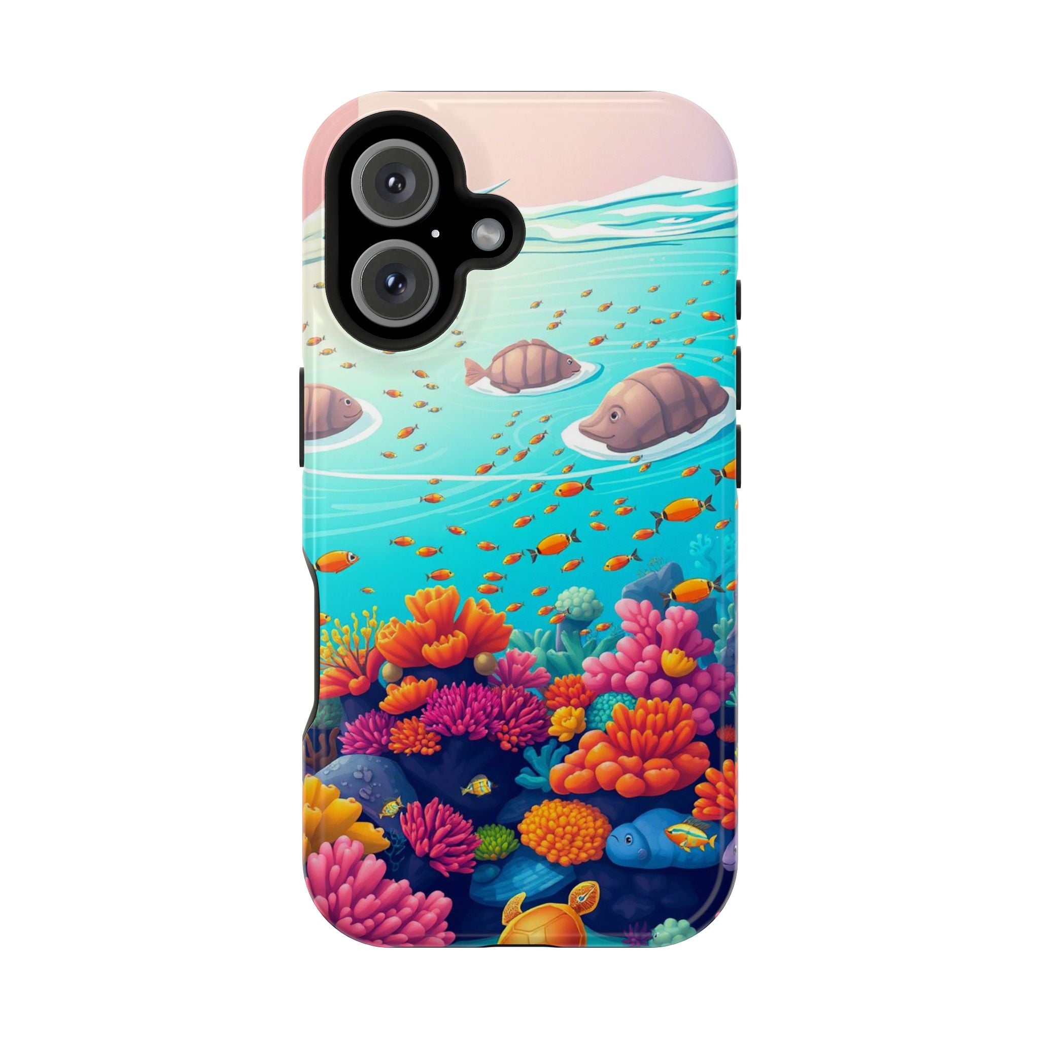 iPhone Coral Reef Panorama Kids Fun Phone Case Gift Slim Snap Case · iPhone Case