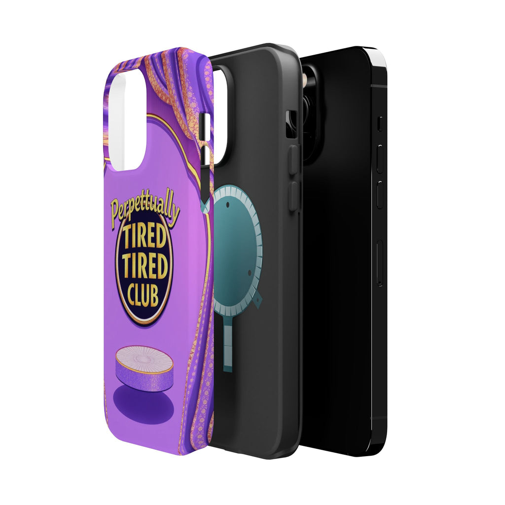 iPhone Perpetually Tired Club Bold Art Slim Everyday Designer Case · iPhone Case