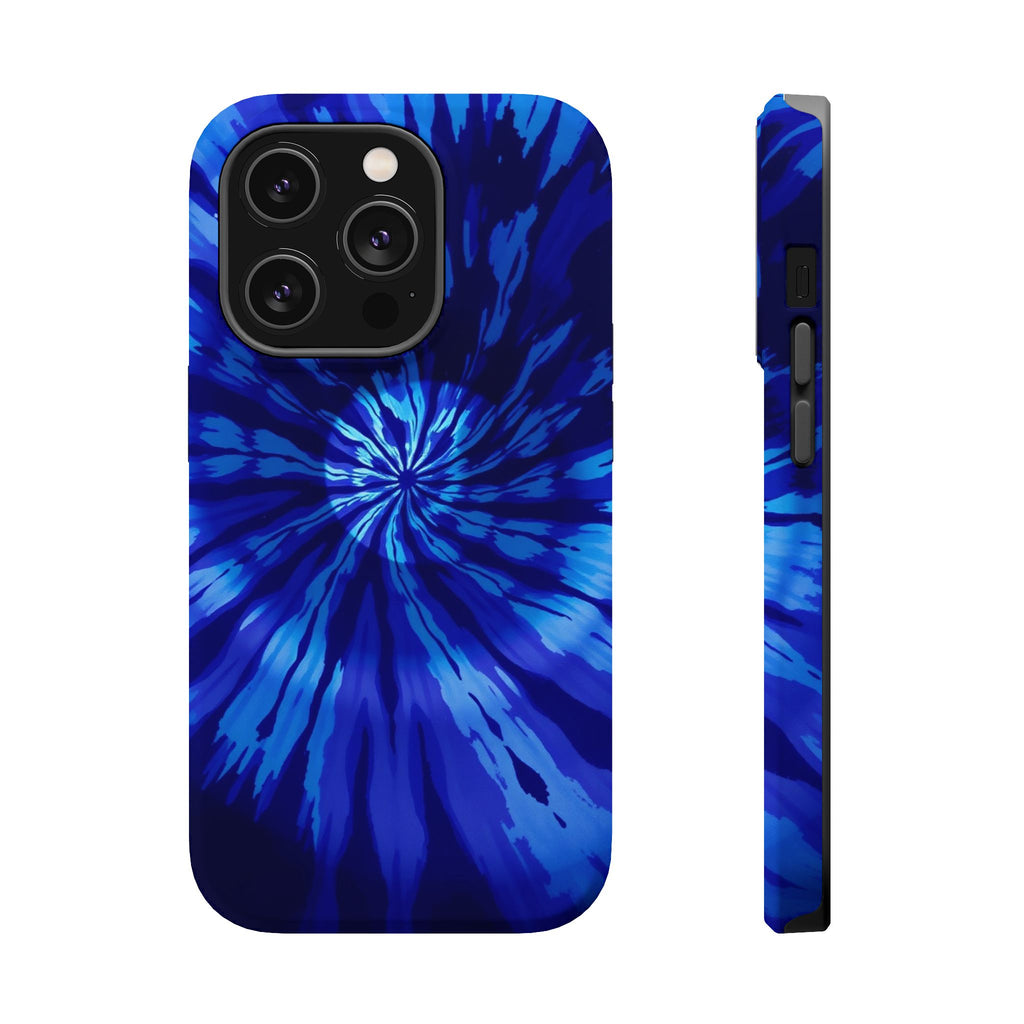 iPhone Tie-Dye Vortex Dark Gothic Ink Slim Everyday Designer Case · iPhone Case