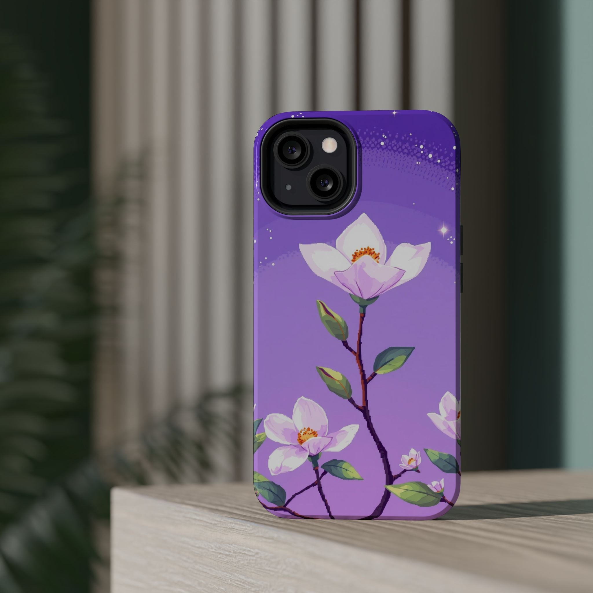 iPhone Magnolia Dream Enchanted Art Slim Everyday Designer Case · iPhone Case