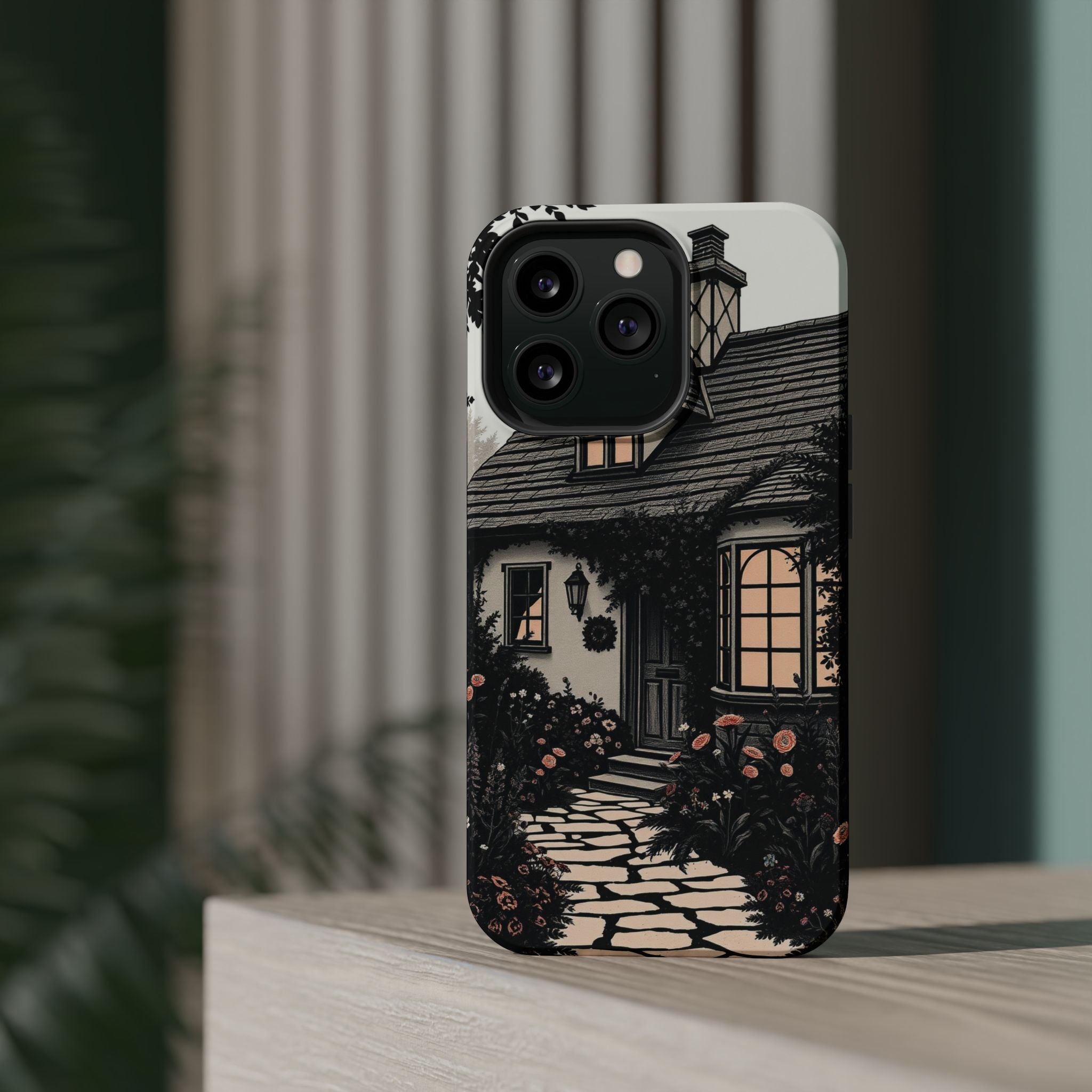 iPhone Cottage Garden Enchanted Art Slim Everyday Designer Case · iPhone Case