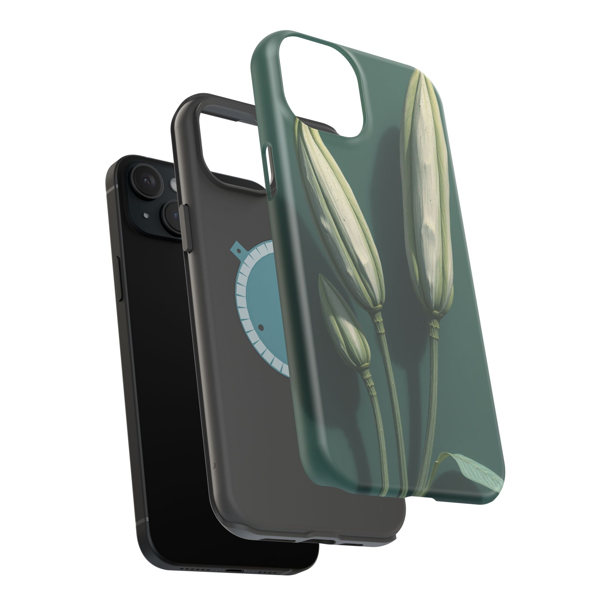 iPhone Botanical Illustration Grunge Distressed Soft iPhone Finish · iPhone Case