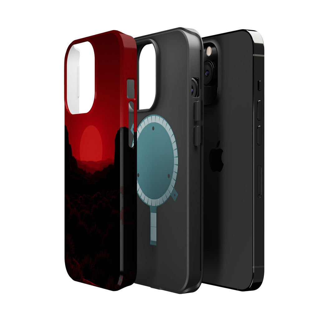 iPhone Vibrant Mesa Sunset Design Bold Modern Everyday Snap Case · iPhone Case