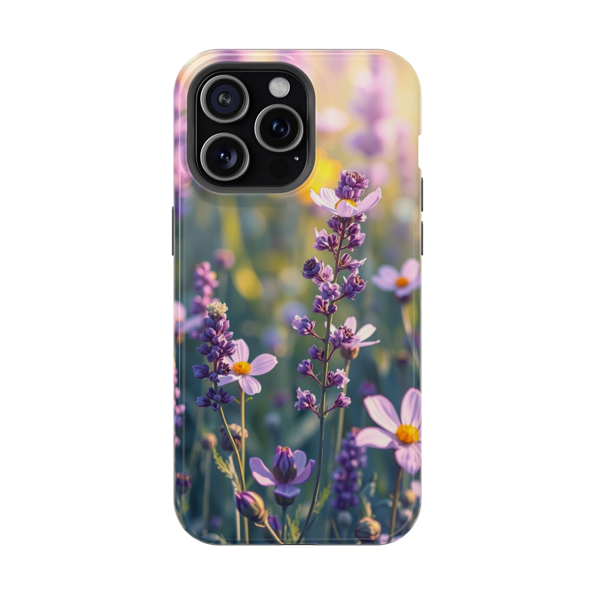 iPhone Lavender And Pearl Wildflower Field Slim iPhone Everyday · iPhone Case