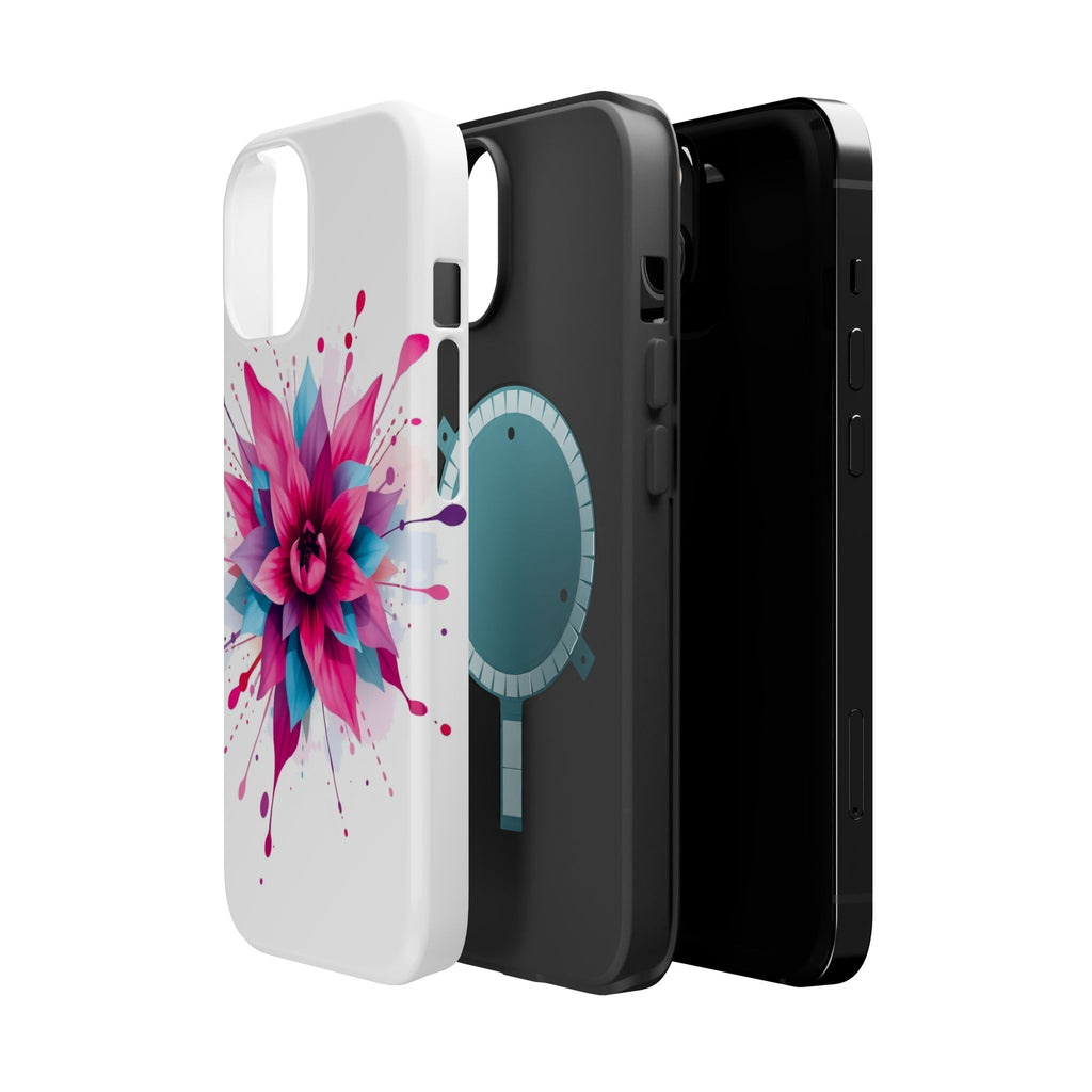 iPhone Floral Watercolor Splash Electric Art Slim iPhone Everyday · iPhone Case
