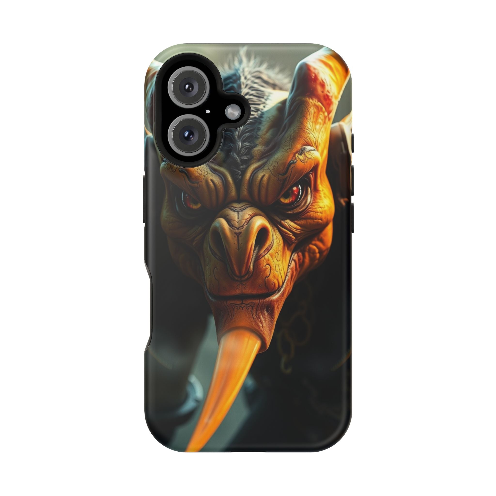 iPhone Mustard And Rust Goblin Mode Activated Slim Everyday Designer Case · iPho