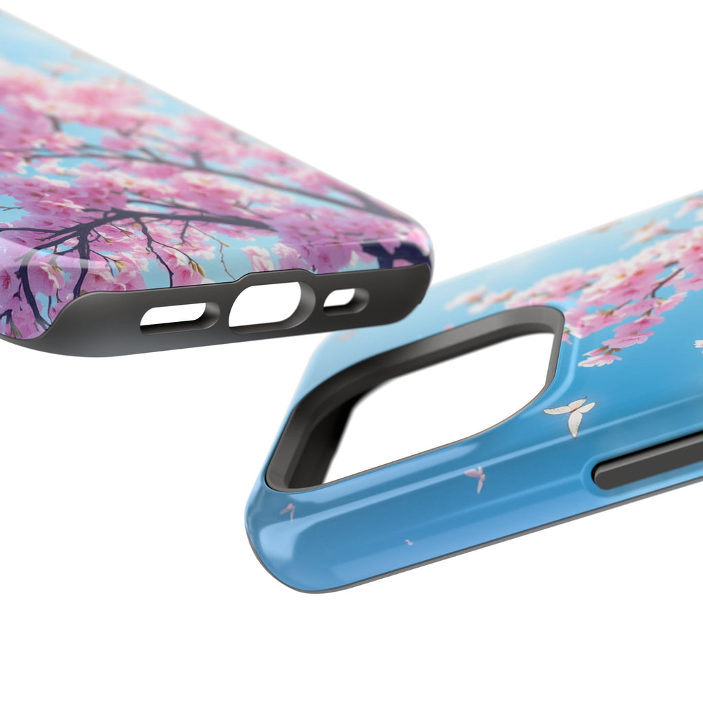 iPhone Cherry Blossom Floral Slim Everyday Designer Case · iPhone Case