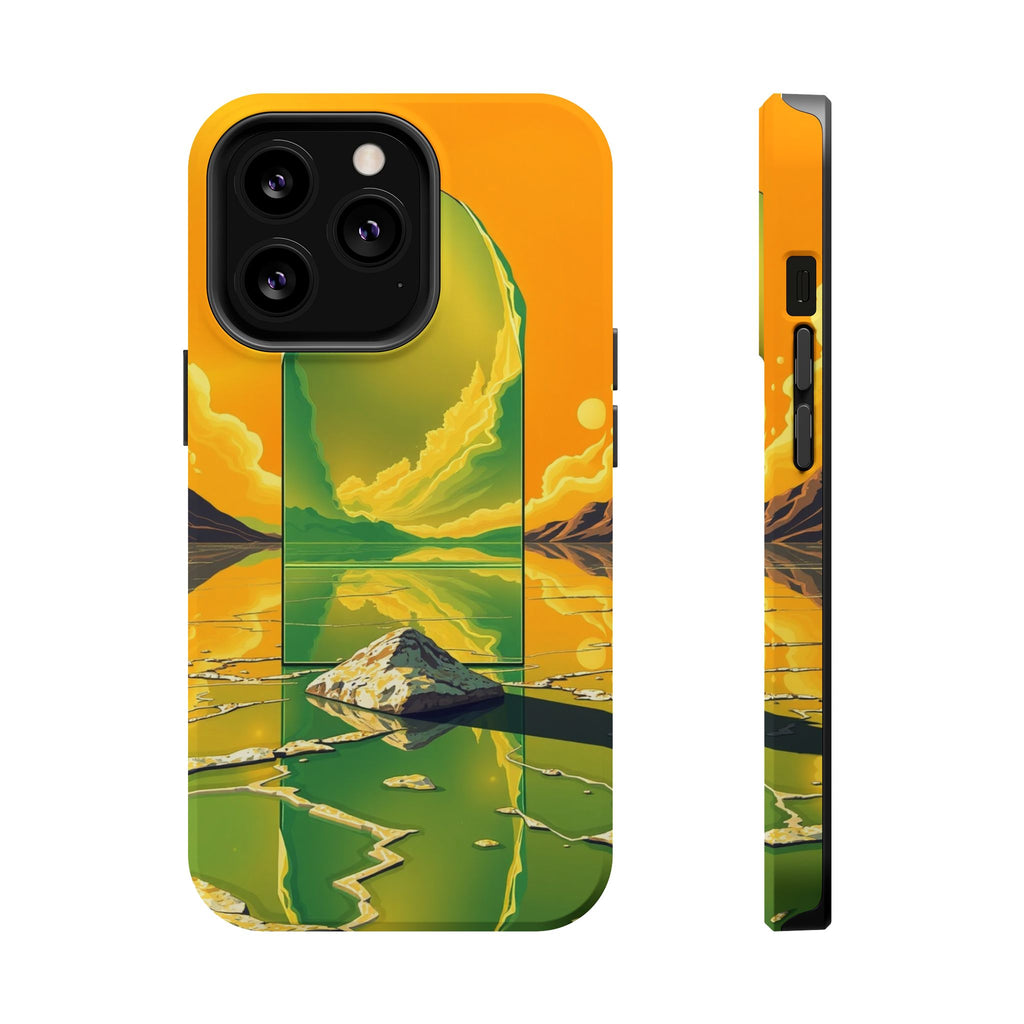 iPhone Salt Flat Mirror Pop Art Bold Slim Everyday Designer Case · iPhone Case