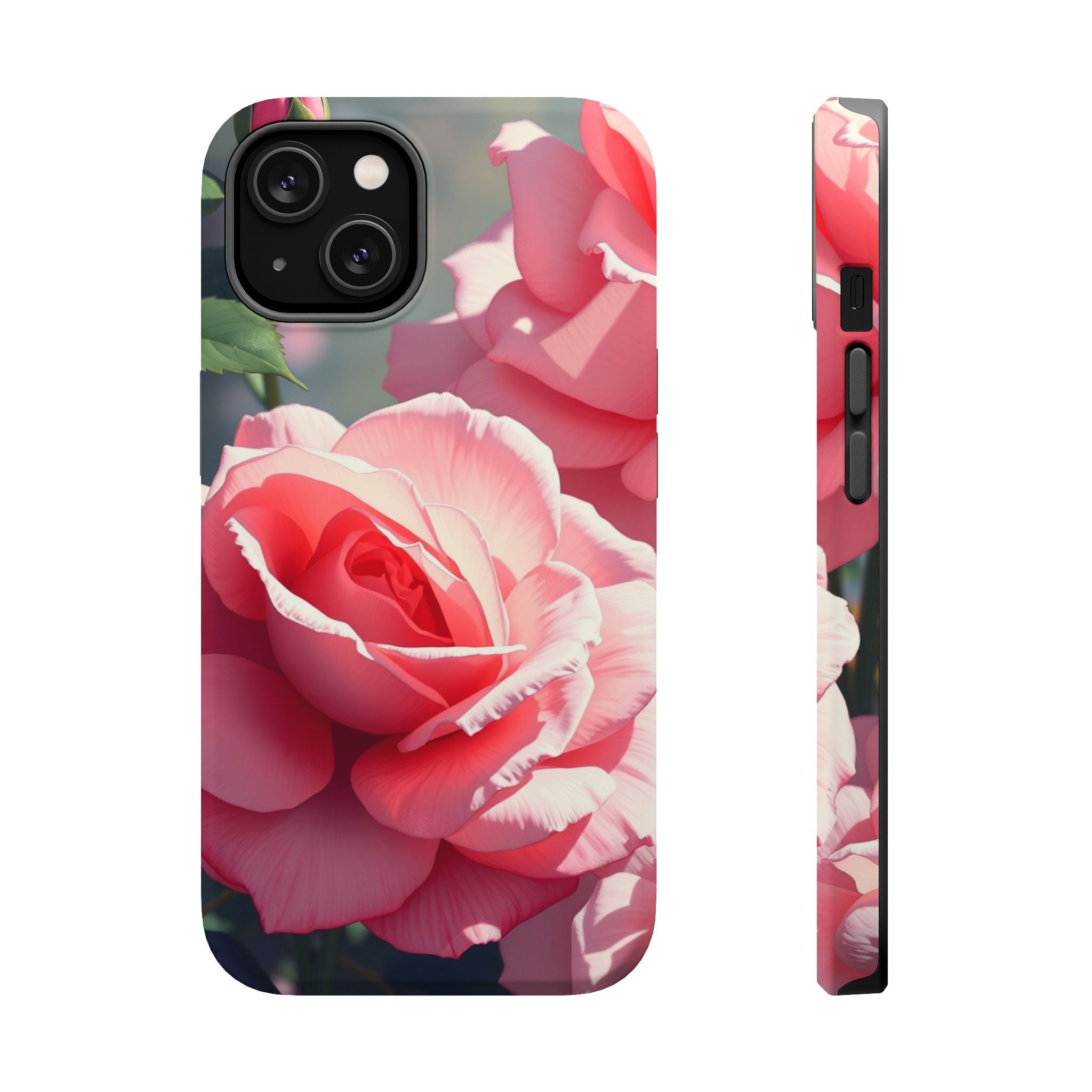 iPhone Serene Rose Garden Design Bold Modern Everyday Snap Case · iPhone Case