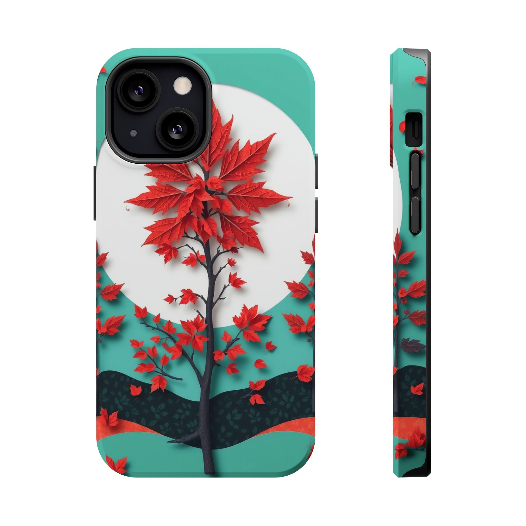 iPhone Autumn Maple Mystic Art Slim Everyday Designer Case · iPhone Case