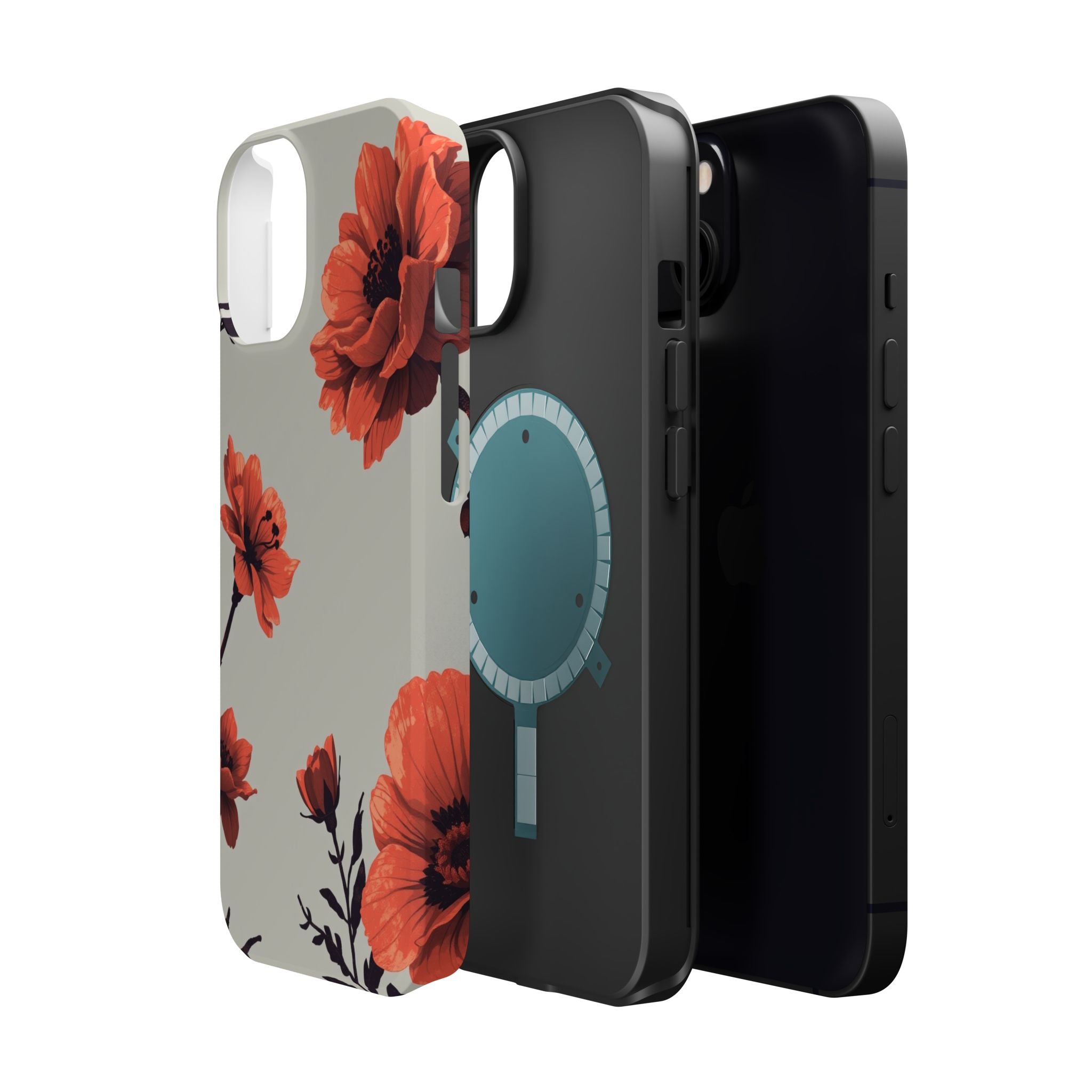 iPhone Dreamy Floral Ink Wash Design Slim Everyday iPhone 13 Designer · iPhone C