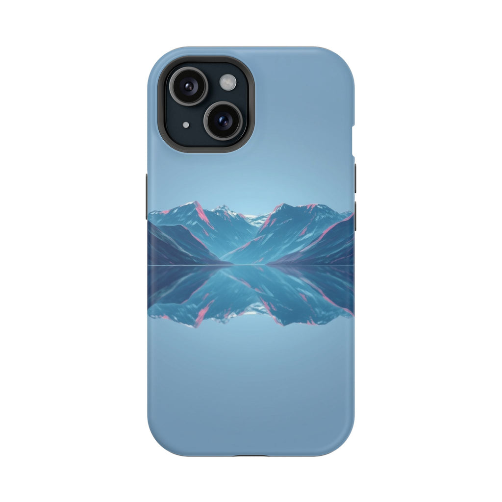 iPhone Fjord Reflection Mystic Art Bold Modern Everyday Snap Case · iPhone Case