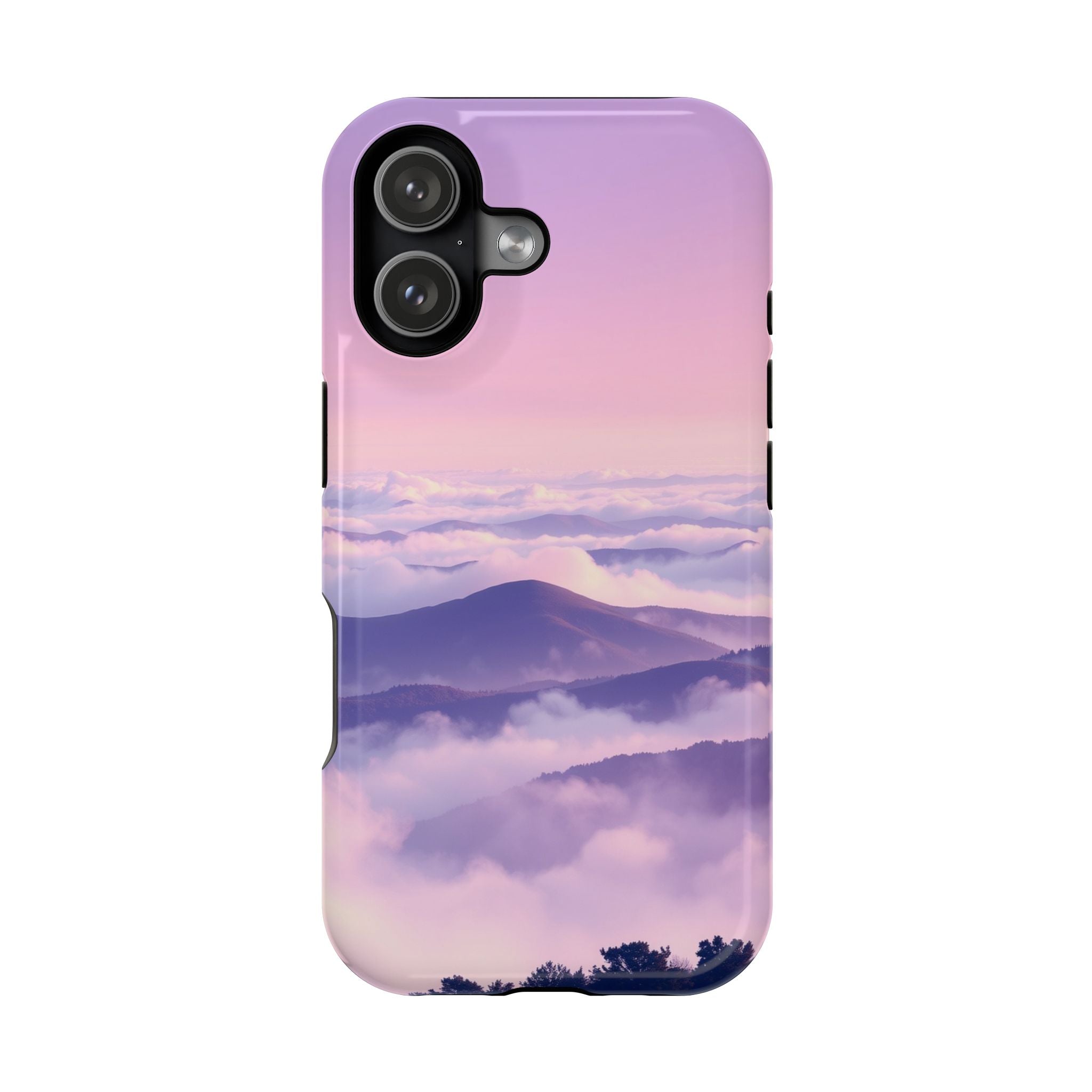 iPhone Fog Rolling Over Hills Electric Art Slim iPhone Everyday · iPhone Case