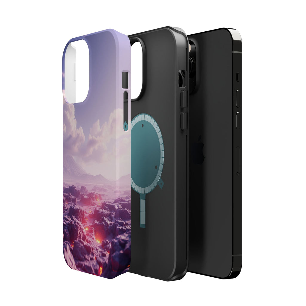 iPhone Lava Field Cinematic Art Slim Everyday Designer Case · iPhone Case